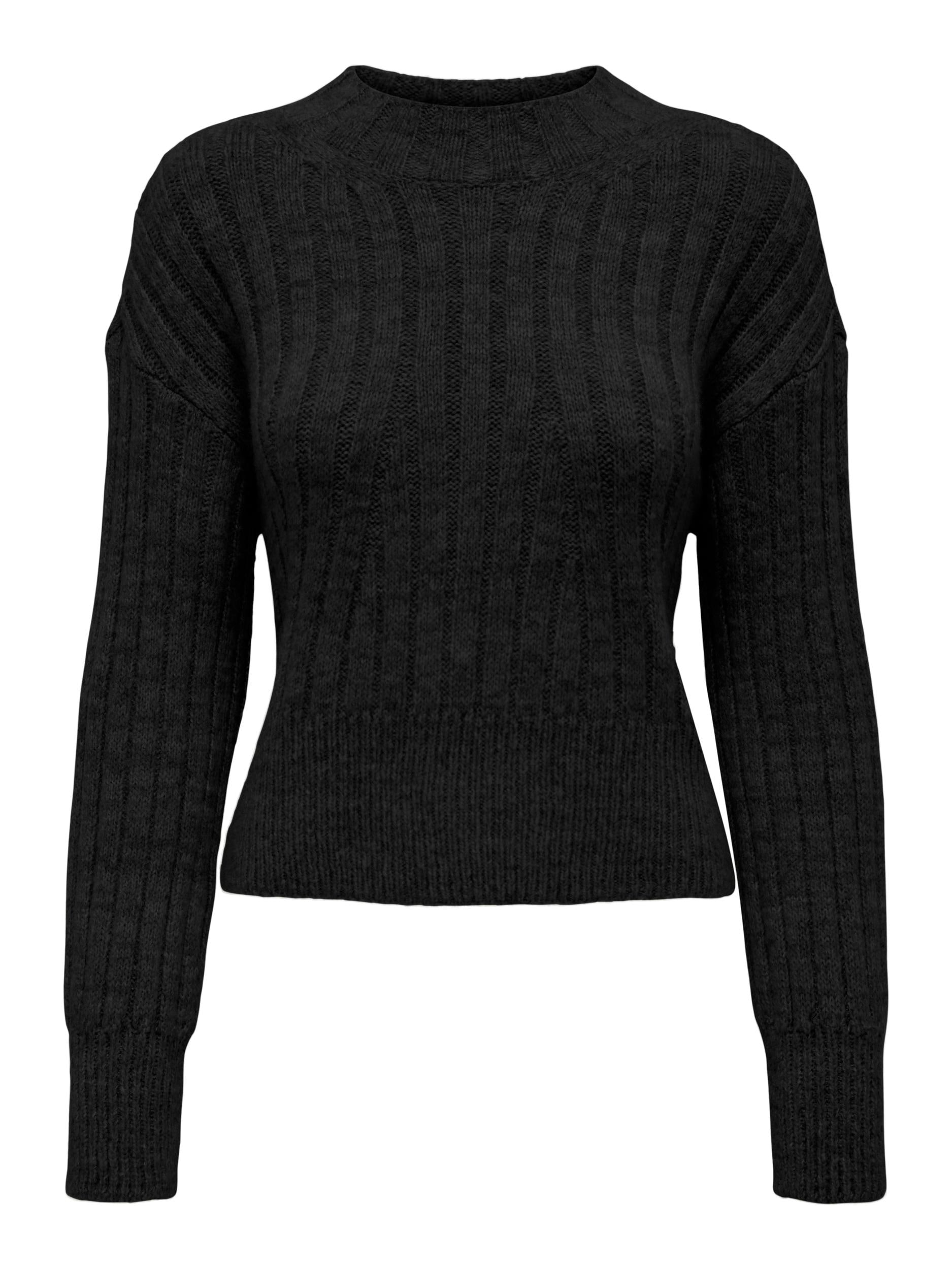 ONLY Rundhalspullover »ONLAGNES LS RIB HIGHNECK CC KNT«