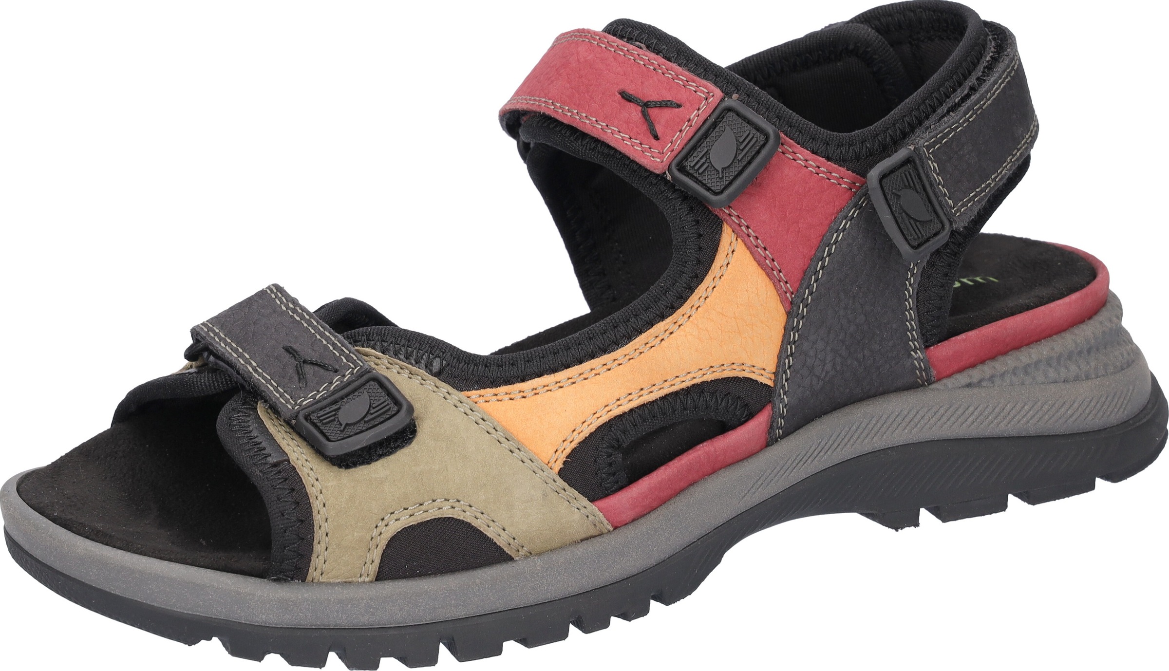 Waldläufer Trekkingsandale »H-Sora«, Outdoorschuh, Sommerschuh, Keilabsatz, in bequemer Schuhweite H