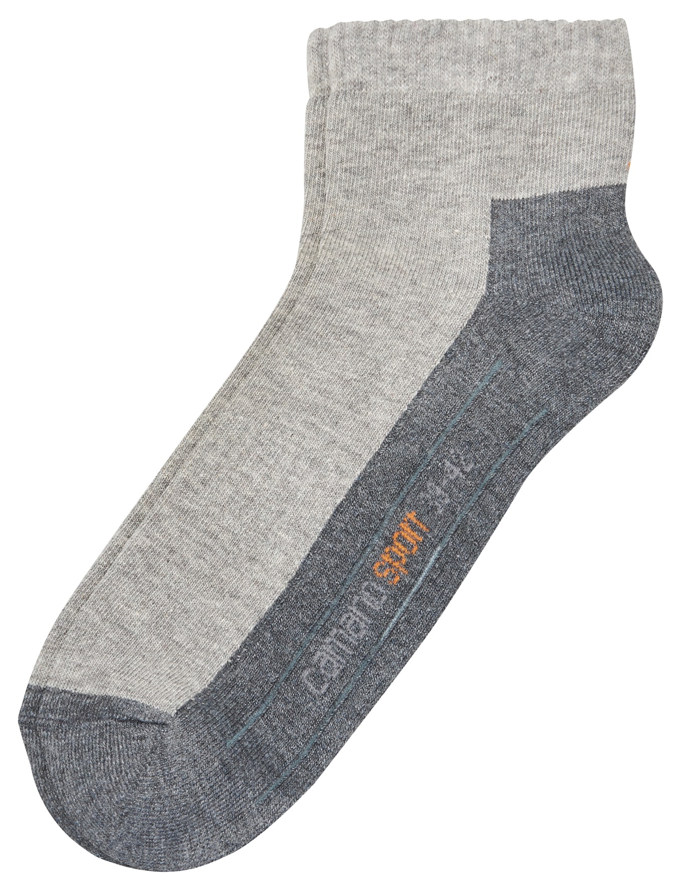Camano Sportsocken »function«, (4 Paar), mit entlastender Halbplüschsohle