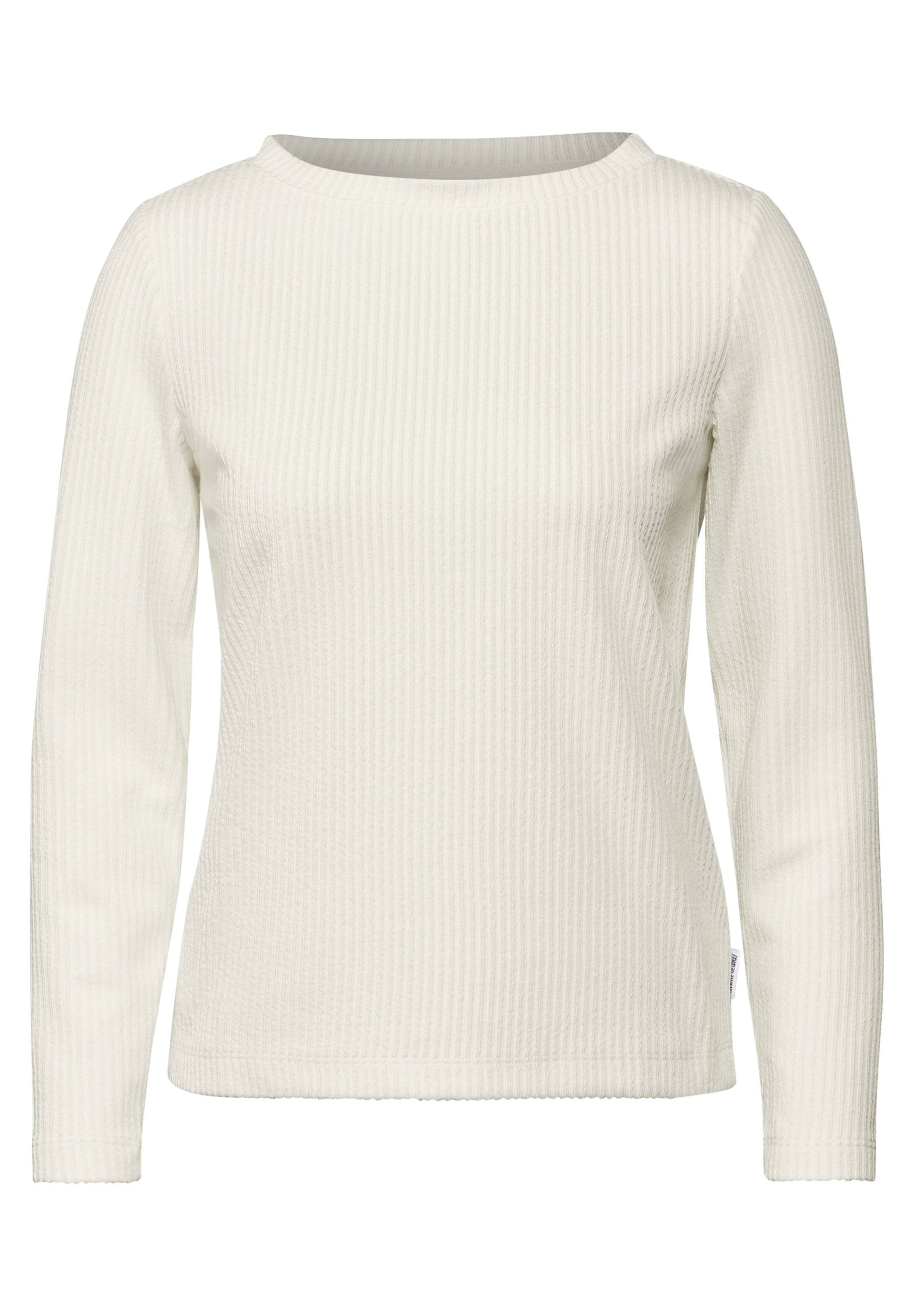 Cecil Langarmshirt, mit Struktur