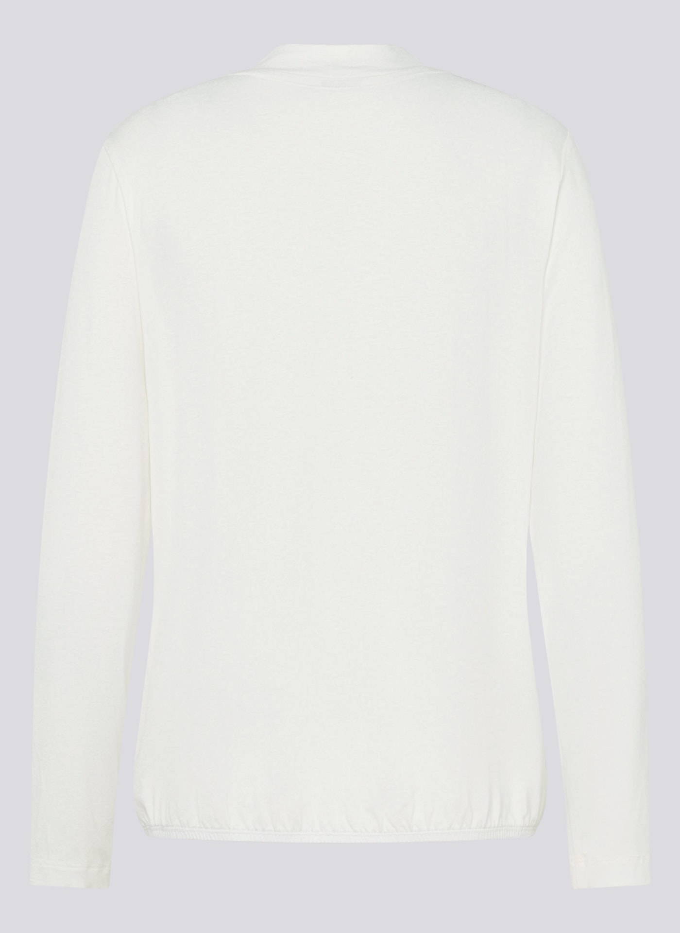 Rabe Langarmshirt mit Stehkragen und aus Viskose