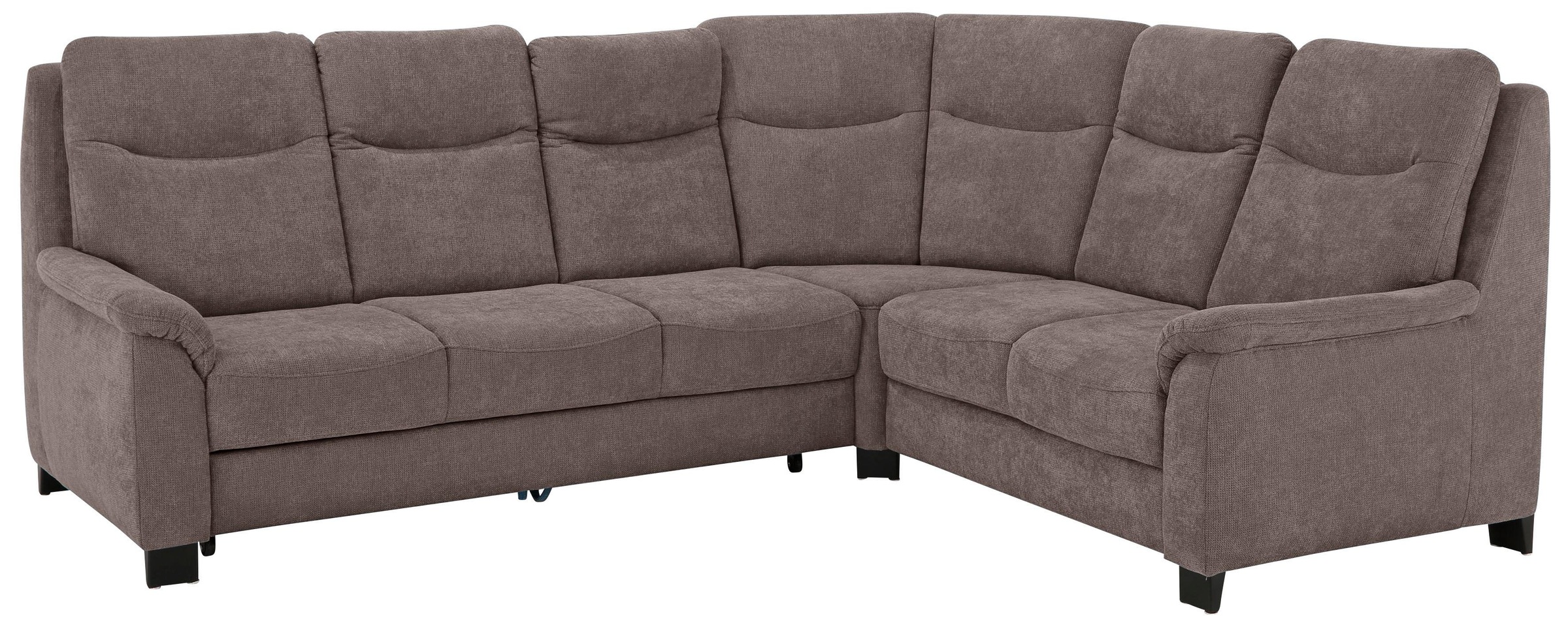 Home affaire Ecksofa »Boccaccio L-Form« mit Federkern, incl. Kopfteilverste günstig online kaufen