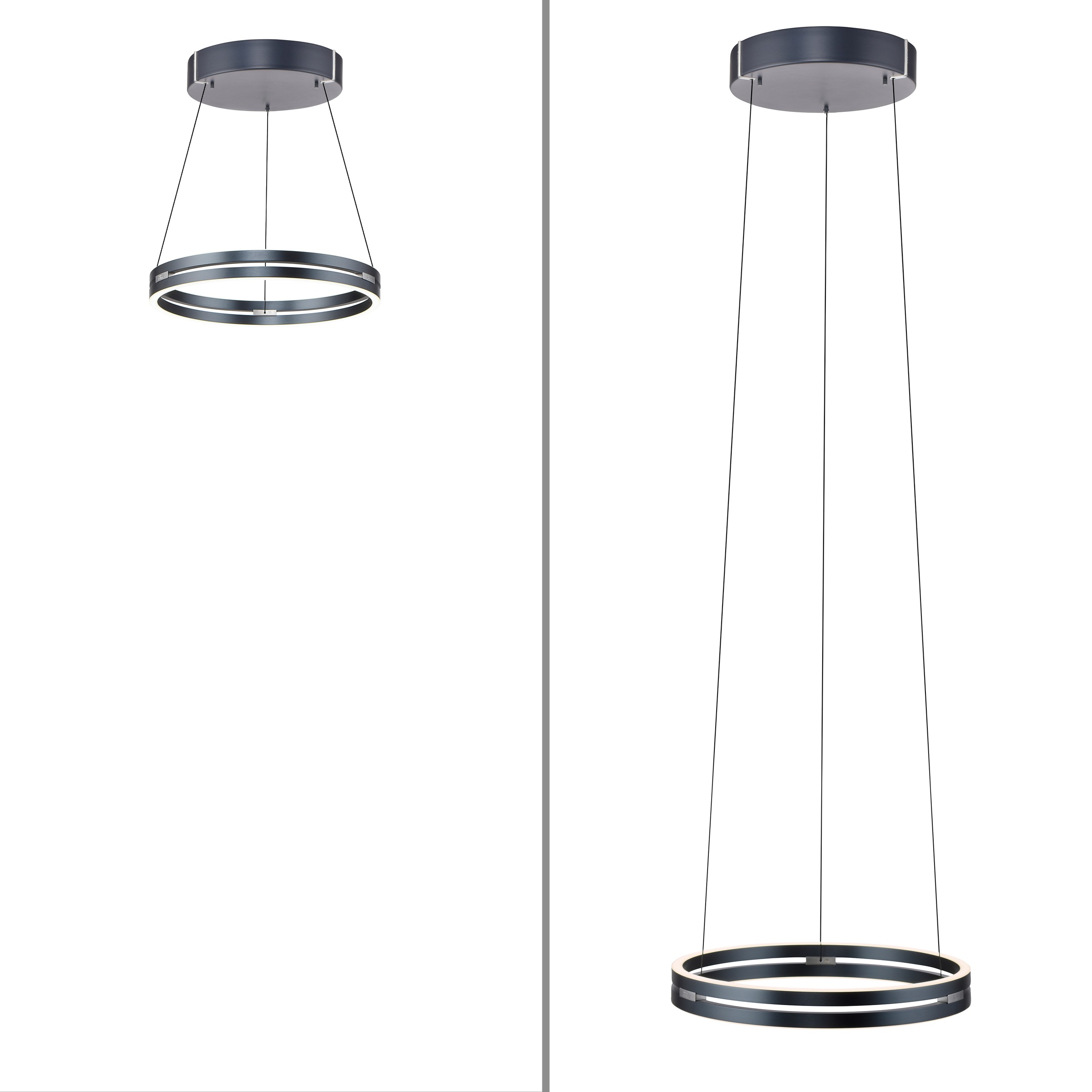 Neuhaus PURE LED Pendelleuchte »PURE E-Loop« LED-Board 1 Stk. warmweiß - kaltweiß e-LIFT® Funktion, CCT, dimmbar über Fernbedienung