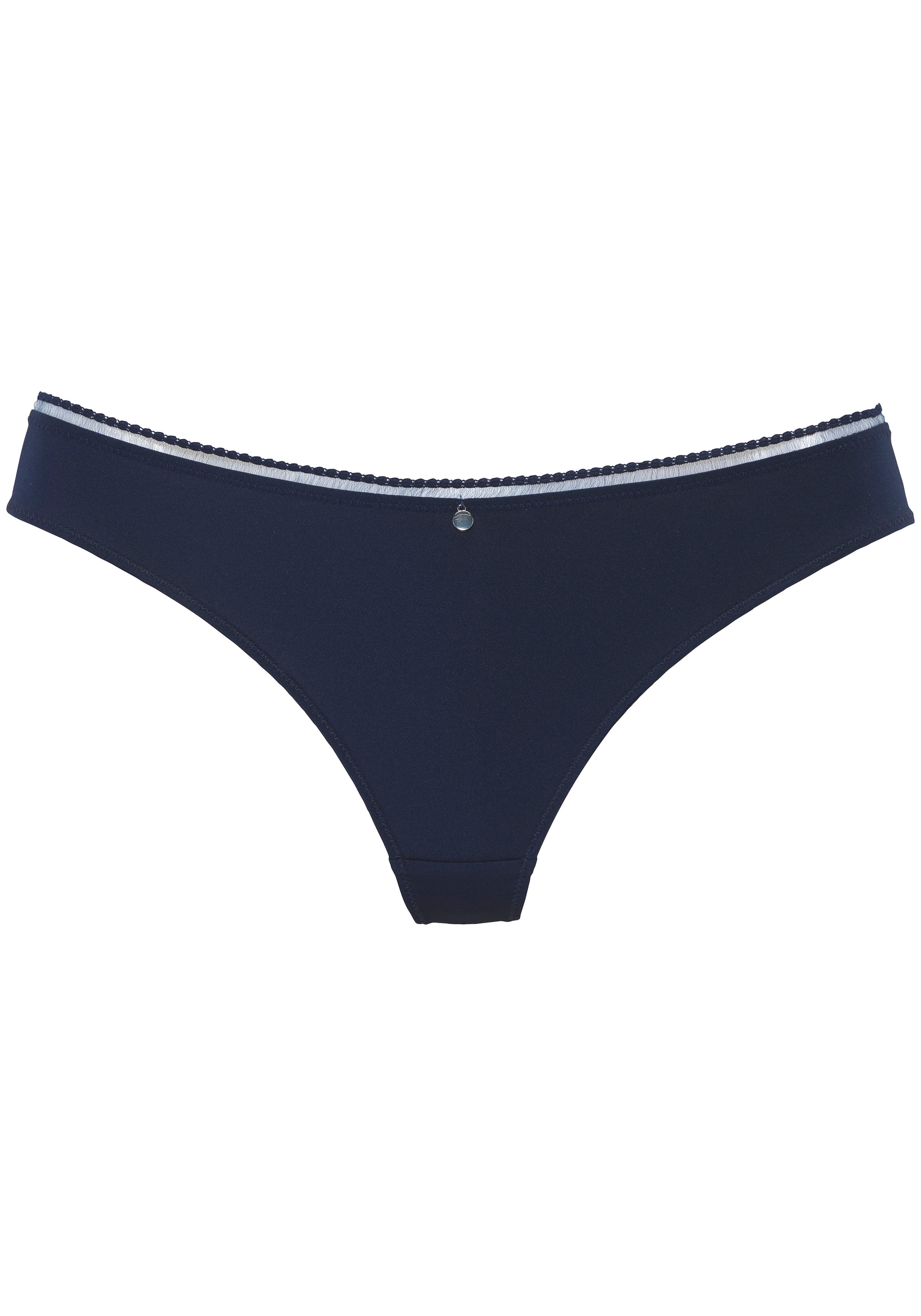 s.Oliver String »Pauline«, mit feiner Spitze und weichem Microtouch-Material