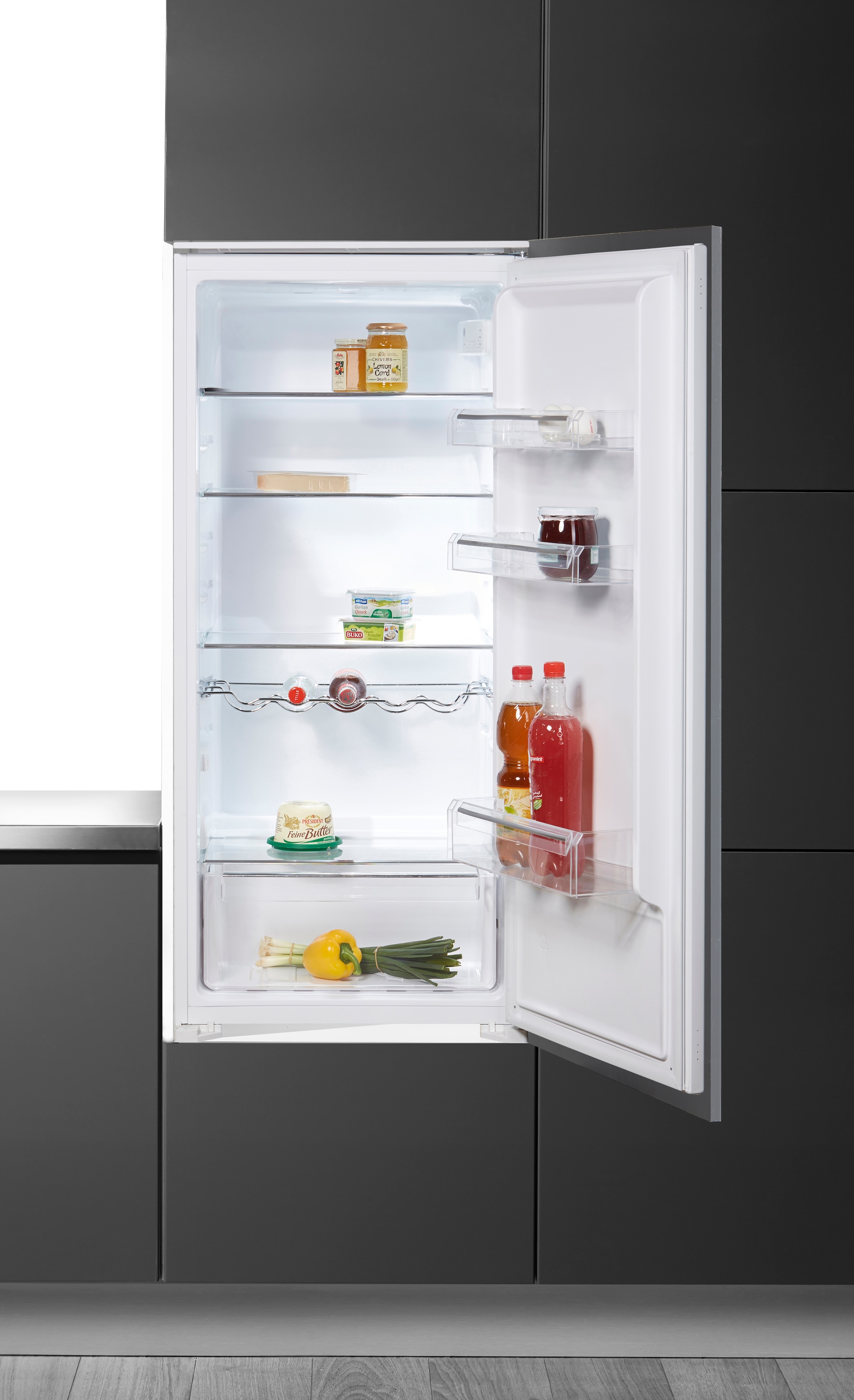 Hanseatic Einbaukühlschrank, HEKS12254F, 123 cm hoch, 54 cm breit online  kaufen