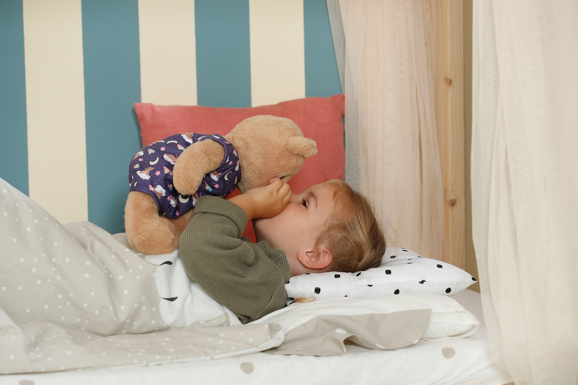 Baby Born Kuscheltier »Teddy mit leuchtendem Schlafanzug«