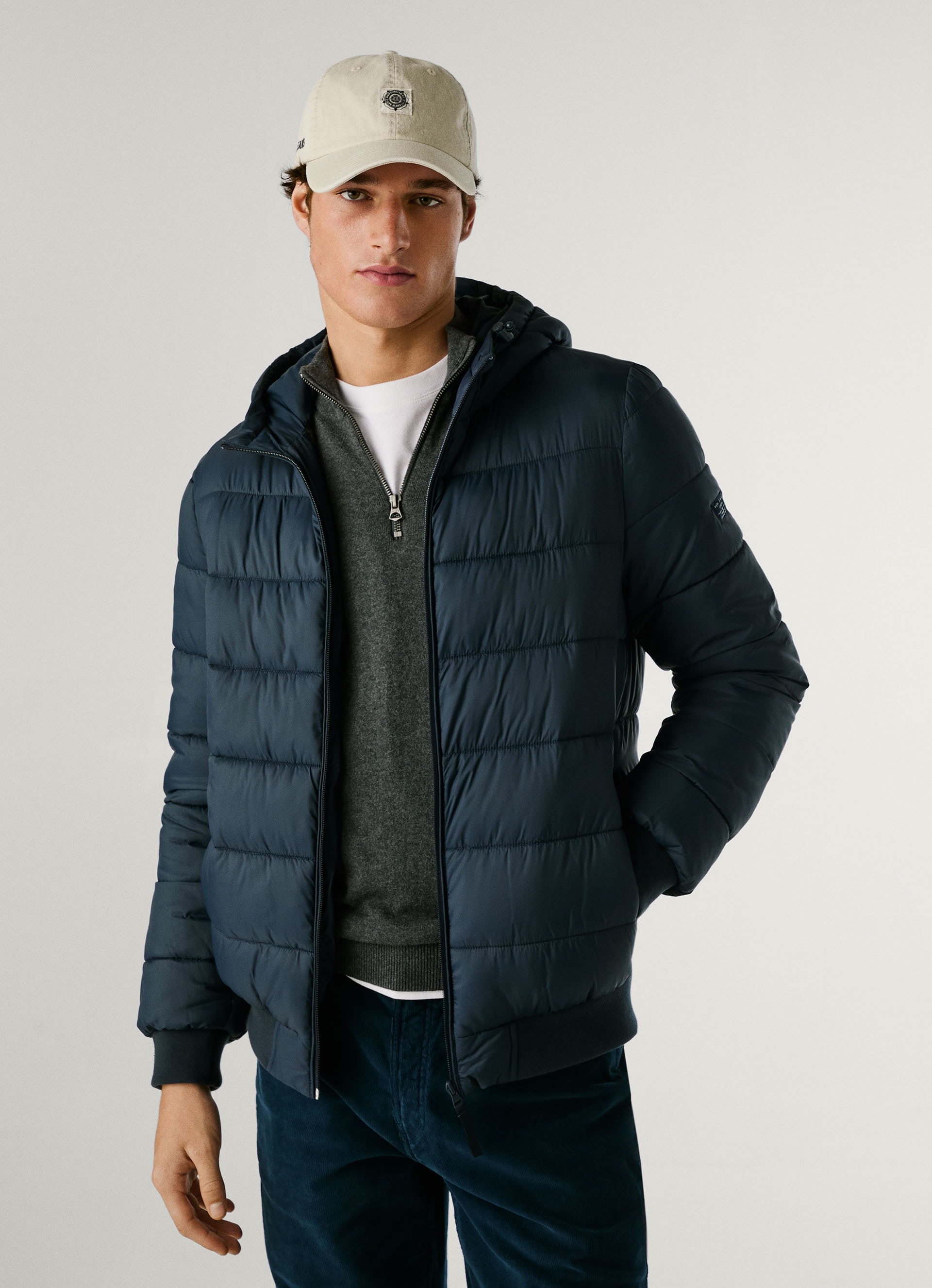 Pepe Jeans Steppjacke »PUFFER HOOD« mit Kapuze Regular Fit mit Kapuze