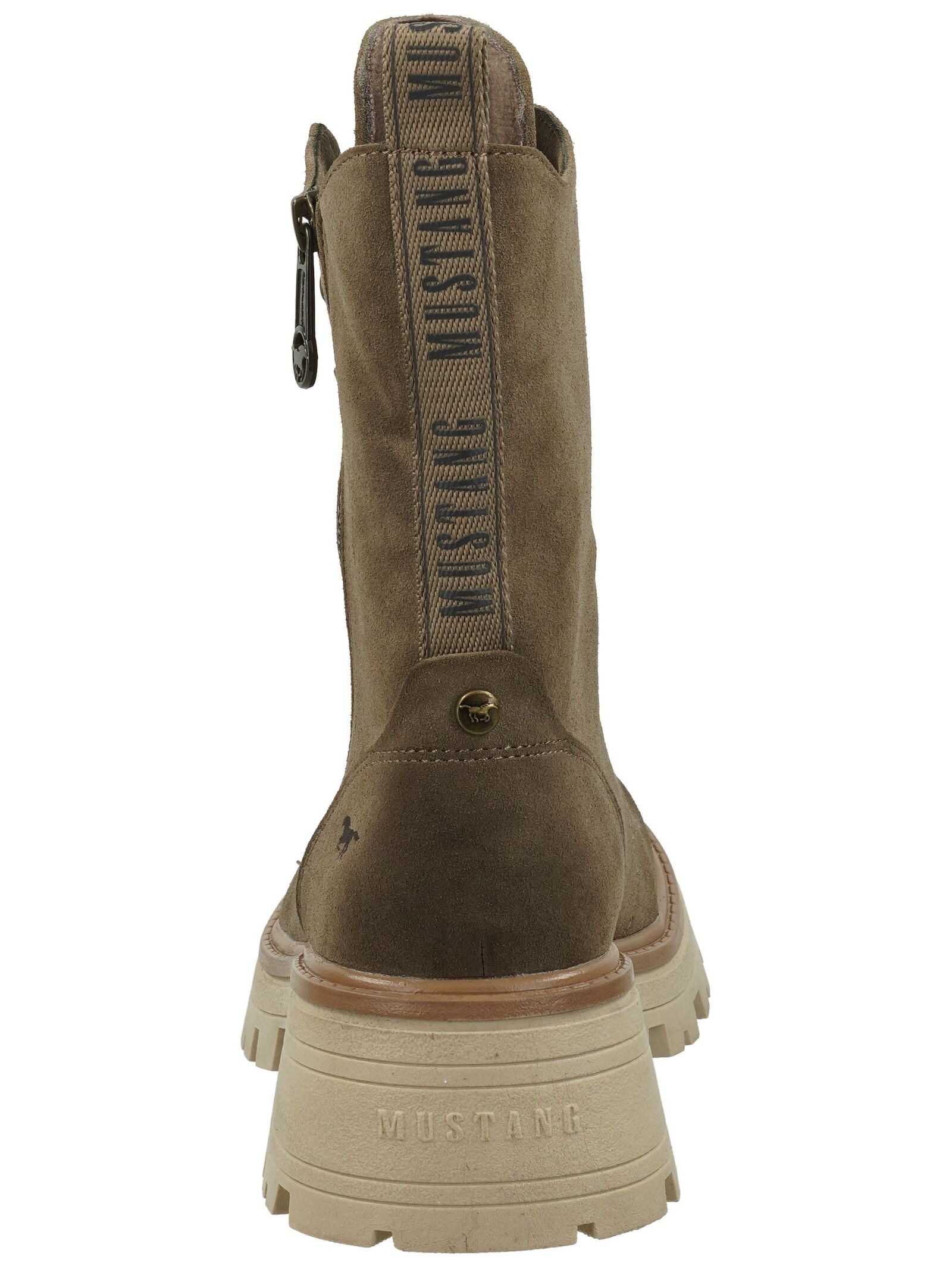 Mustang Shoes Schnürstiefelette »Mustang Shoes Stiefelette Lederimitat«