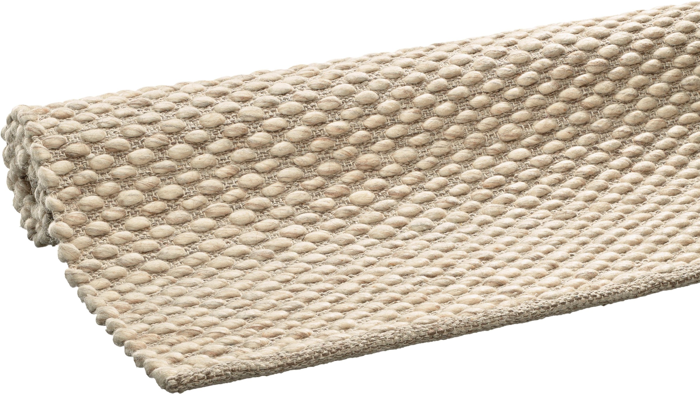 Dekowe Wollteppich »Ilda«, rechteckig, 14 mm Höhe, Handweb Teppich, reine Wolle, handgewebt