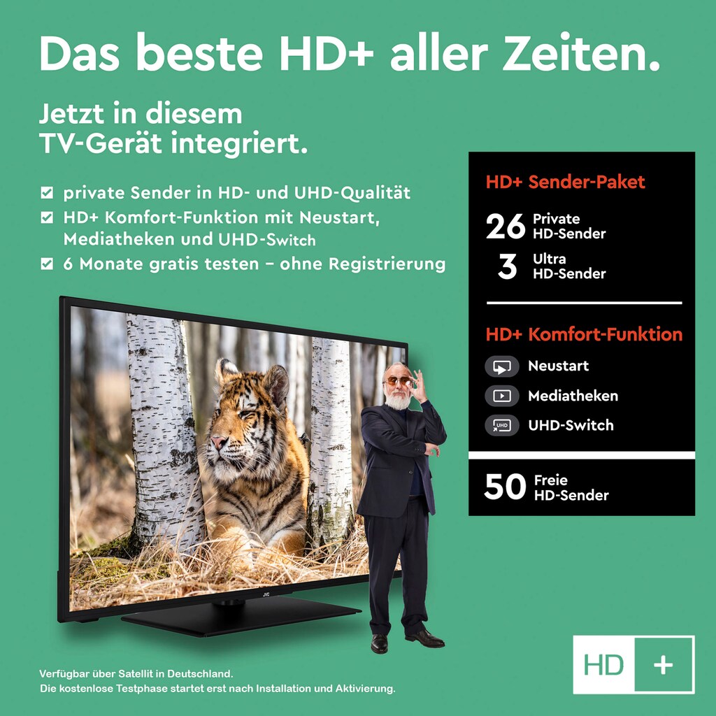 JVC LED-Fernseher »LT-42VF5156«, 106 cm/42 Zoll, Full HD, Smart-TV