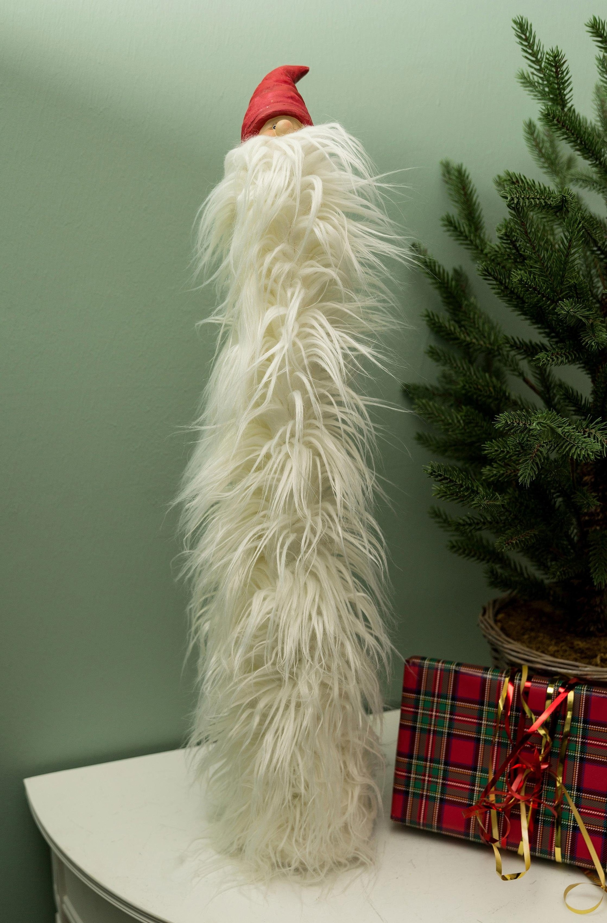 Weihnachtsfigur »Nikolauswichtel mit langem Rauschebart«, Höhe 74 cm online  bestellen