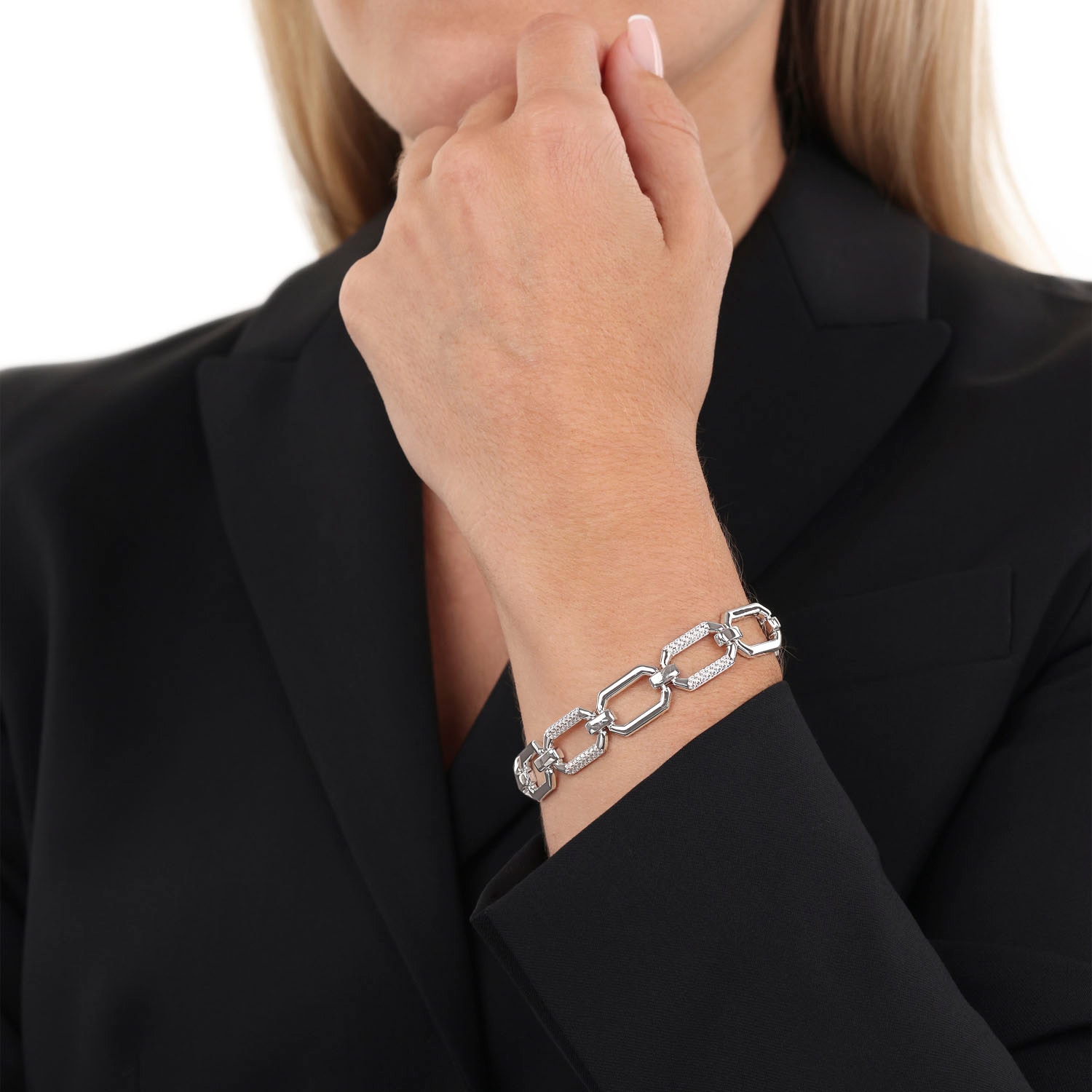 JOOP! Armband »2038943«, mit Zirkonia (synth.)