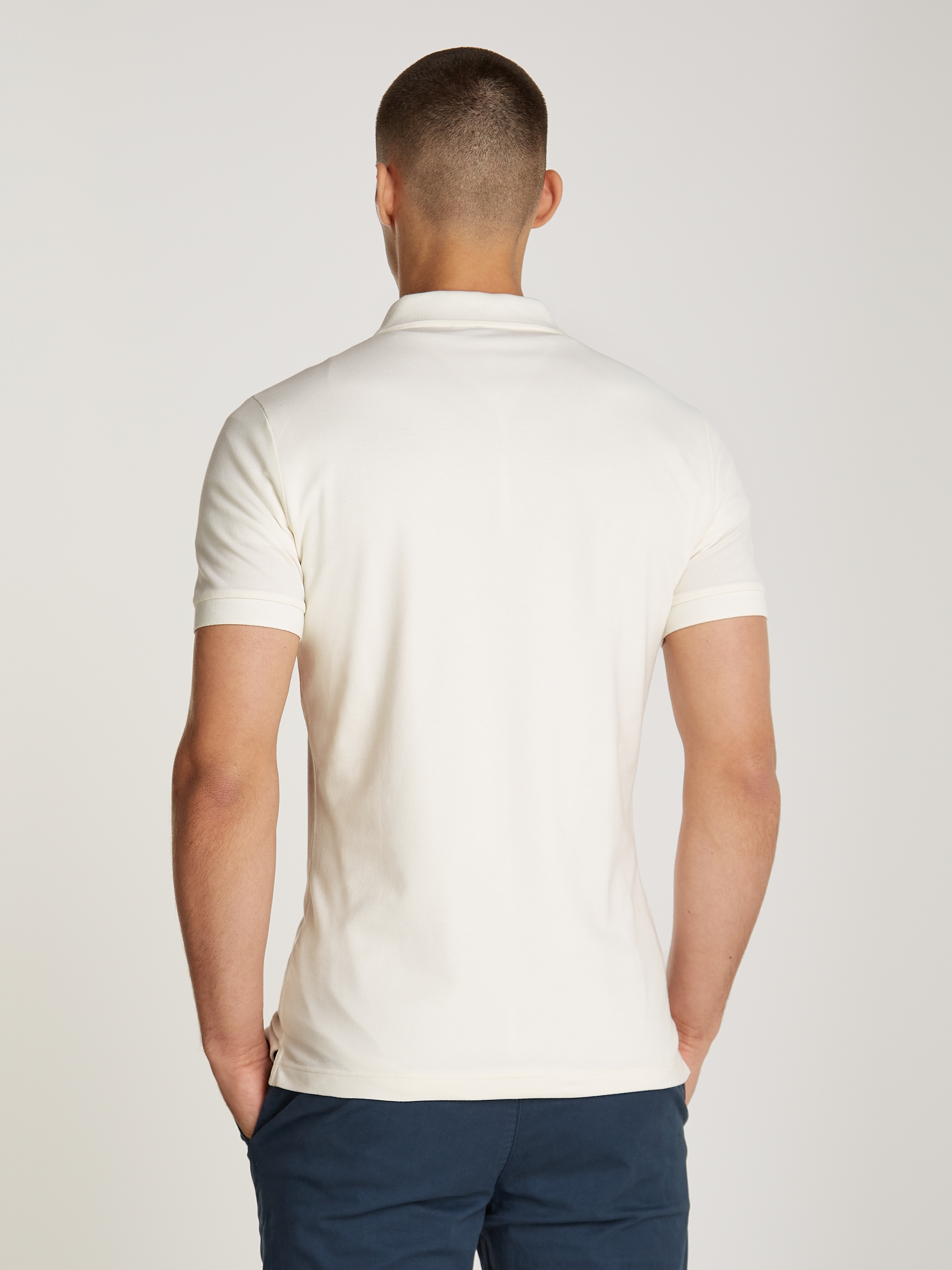 Calvin Klein Jeans Poloshirt »CK EMBRO BADGE SLIM POLO«, mit Logopatch