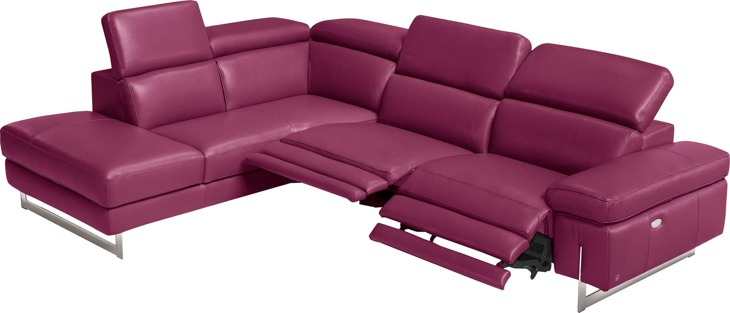 Egoitaliano Ecksofa "Candice, elegant, edel und bequem, erstklassiger Sitzk günstig online kaufen