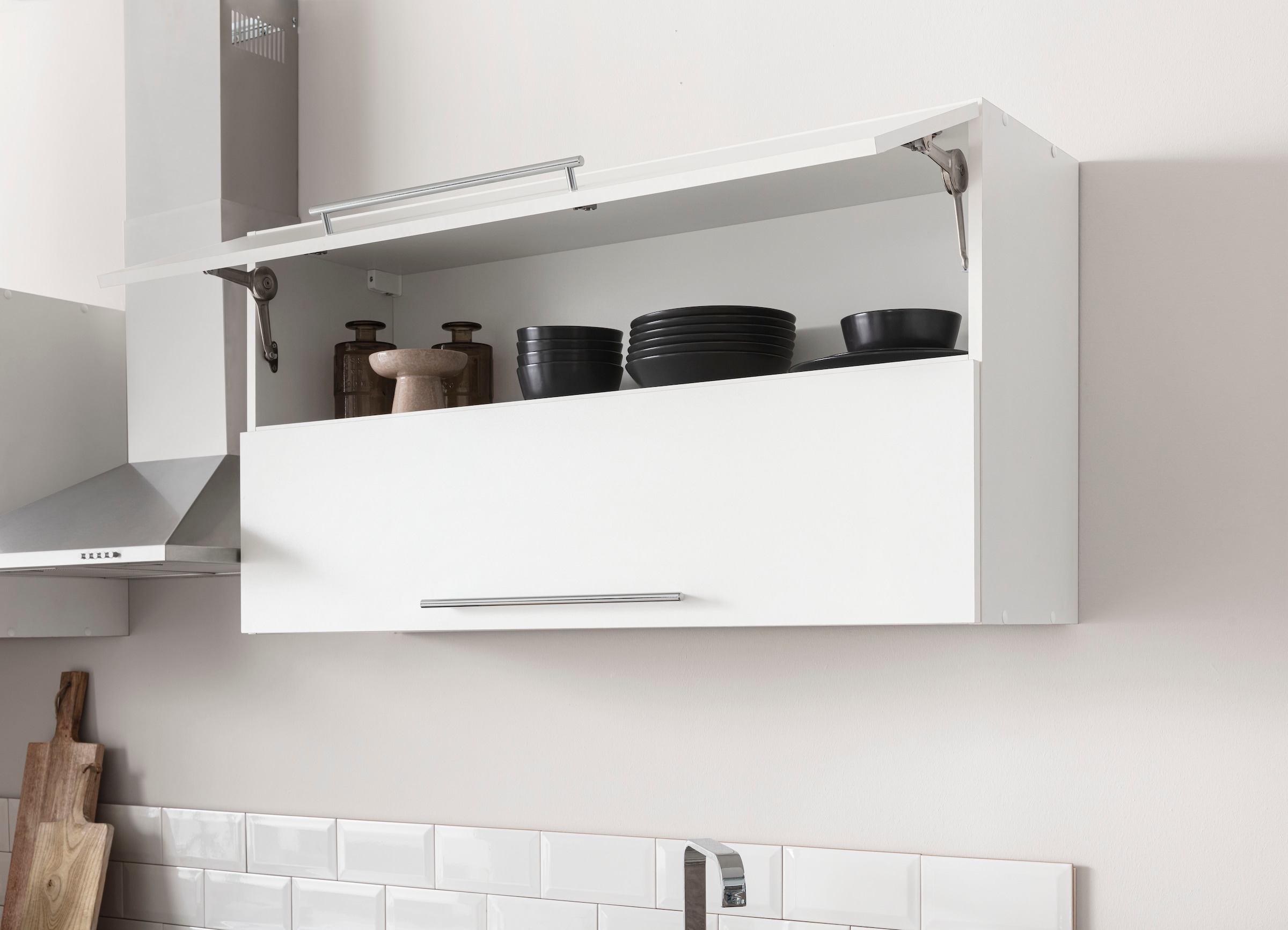 KOCHSTATION Küchenzeile »KS-Samos« Breite 300 cm, wahlweise mit E-Geräten und Induktionkochfeld