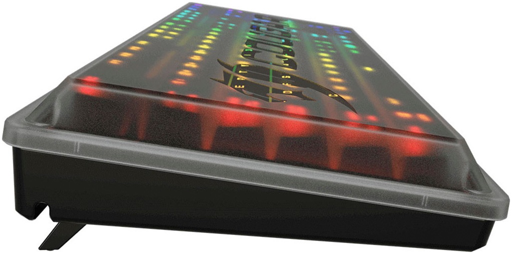 Cougar Gaming-Tastatur »Puri TKL RGB« (Funktionstasten | Multimedia-Tasten | Schutzhülle | USB-Anschluss)