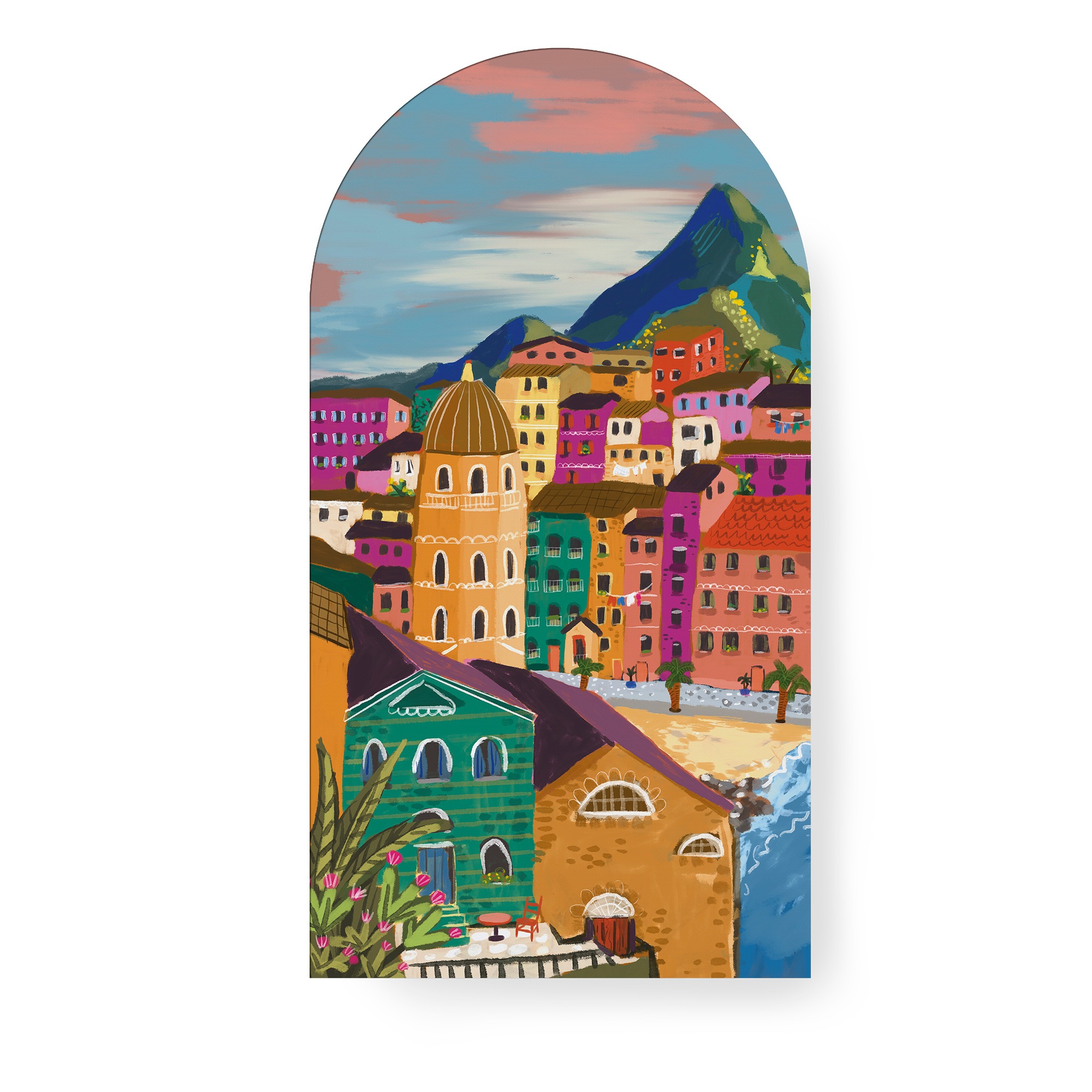 Art for the home Leinwandbild »Alle Farben« Landschaft 1 Stk. tlg. günstig online kaufen