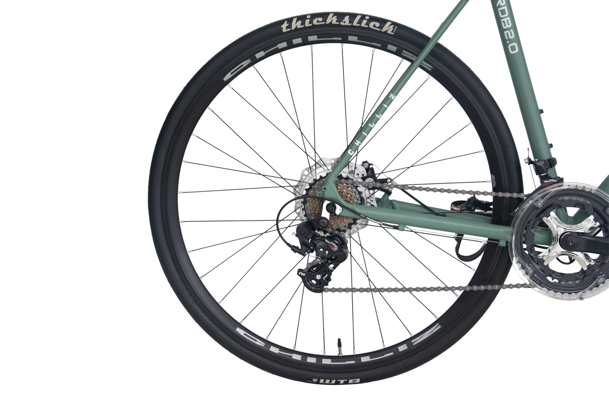 CHILLIZ Rennrad »RDB2.0« 14 Gang Shimano Tourney Schaltwerk Kettenschaltung