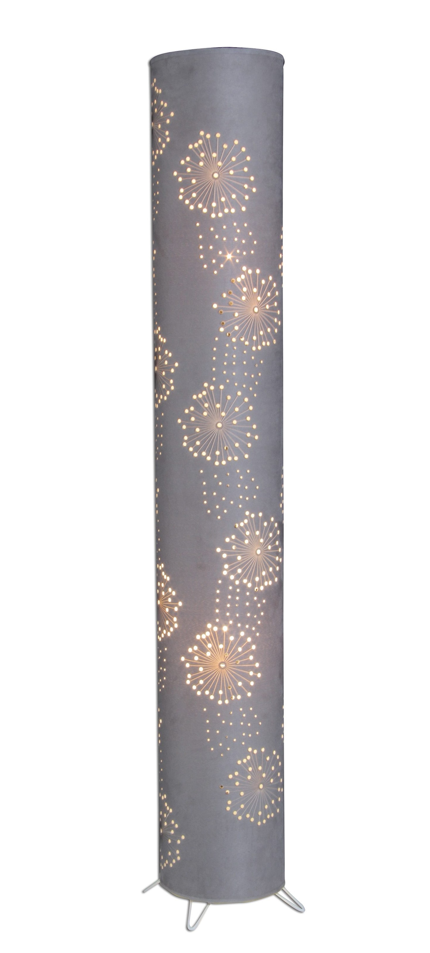 Stehlampe Fußschalter/Zuleitung 2 »Aurona«, näve online 160cm,Farbe:grau 2xE14/40W, bestellen flammig-flammig,