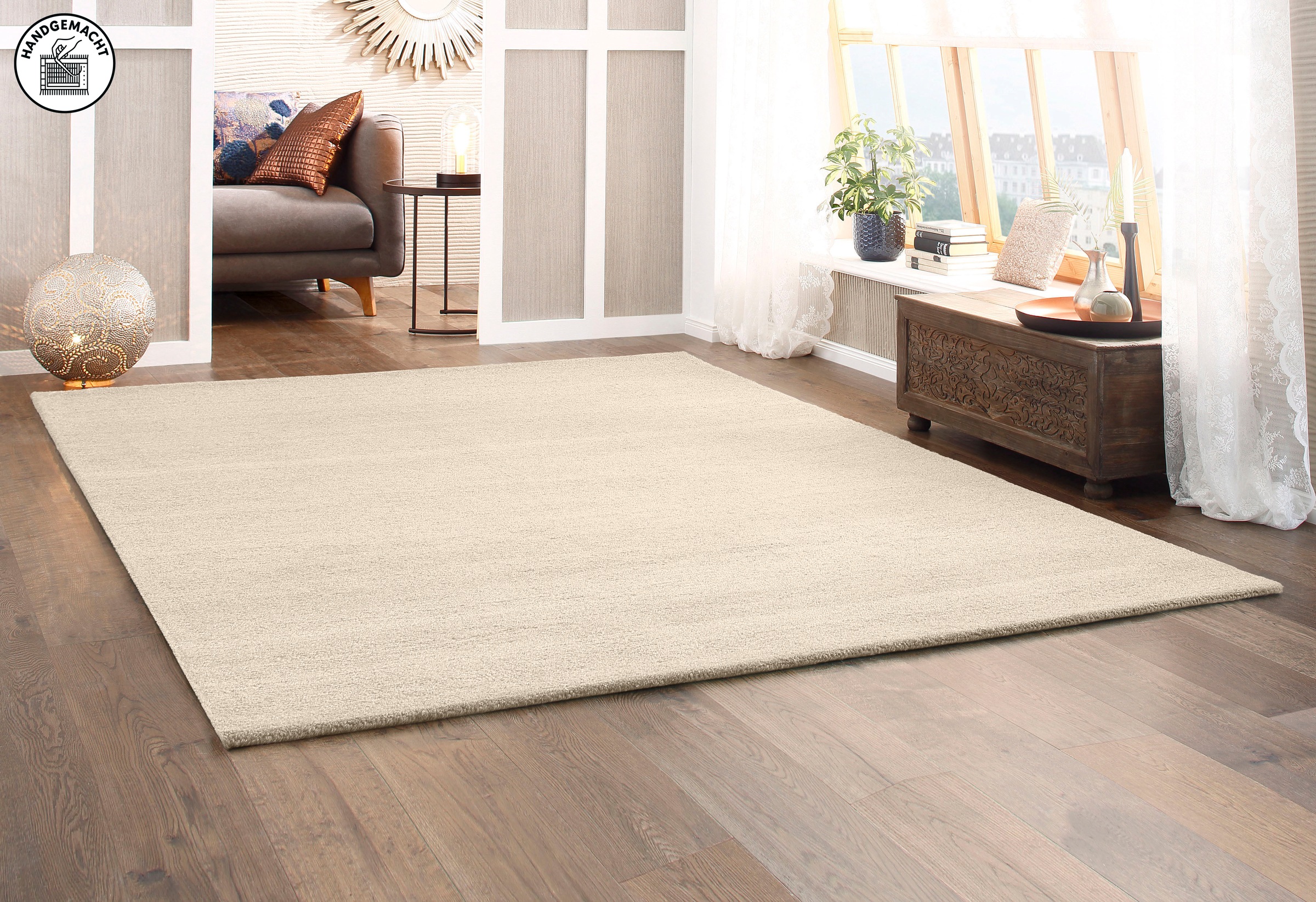 Wollteppich THEKO "Janne, Berber Teppich