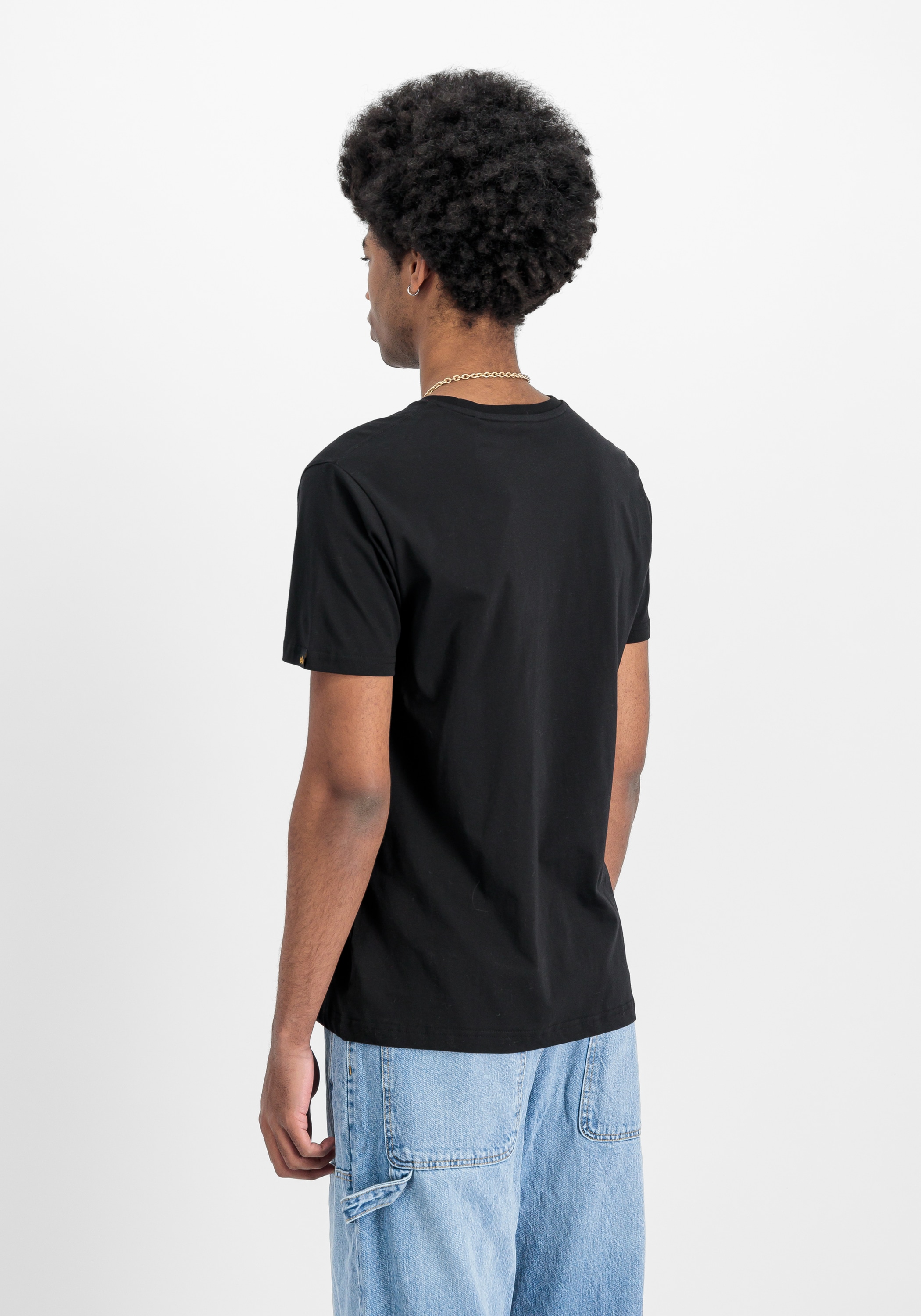 Alpha Industries T-Shirt »Alpha Industries Men - T-Shirts Basic T Mid Logo«