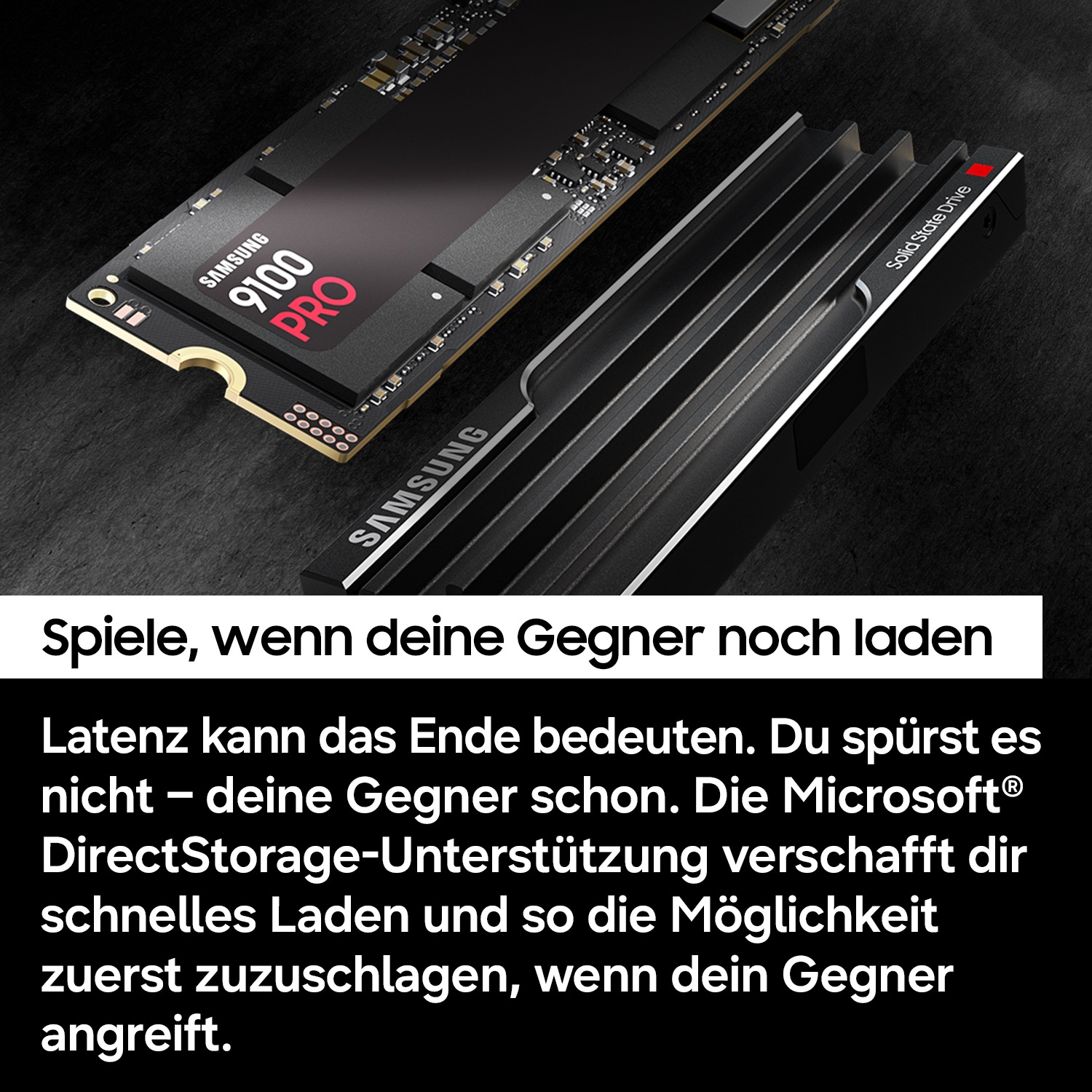 Samsung interne Gaming-SSD »9100 PRO SSD« 1 TB Anschluss PCI Express 5.0