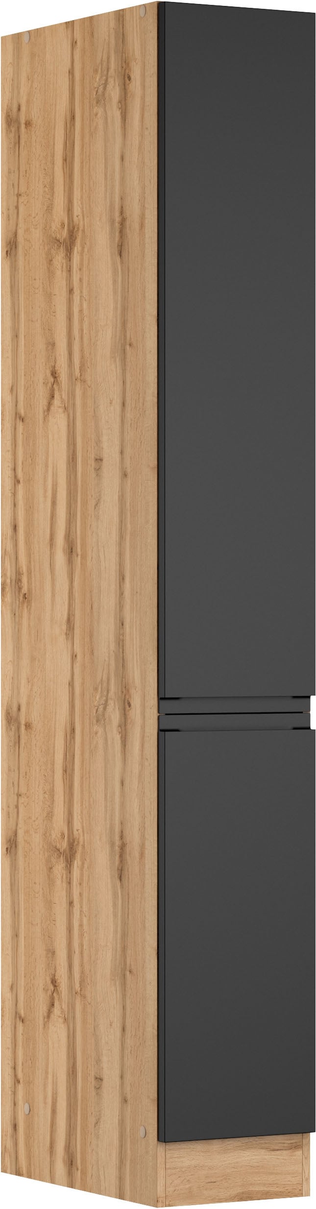 KOCHSTATION Apothekerschrank »KS-Virginia,neu in verbesserter Ausführung« Stauraum, Softclose,  Breite 30 cm, Höhe 200 cm, 2 Auszüge, Soft-Close-Funktion