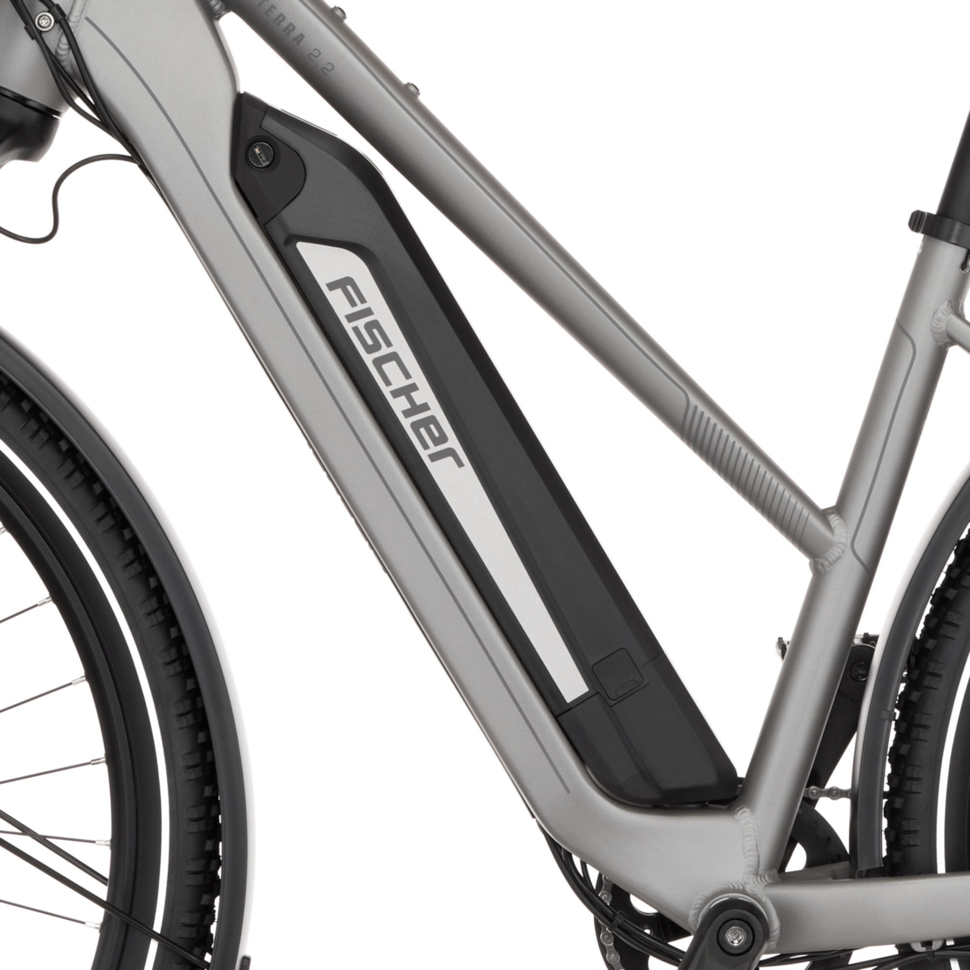 FISCHER Fahrrad »TERRA 2.2 688« 8 Gang Shimano ACERA Schaltwerk Heckmotor mit Akku-Ladegerät;mit Werkzeug, 