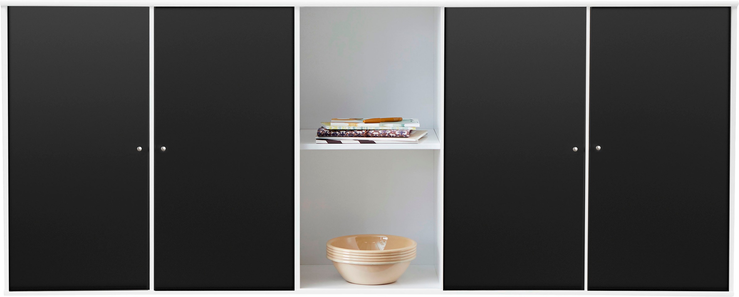 Hammel Furniture Sideboard "Mistral Kubus", mit vier Türen, Wandmontage/ste günstig online kaufen
