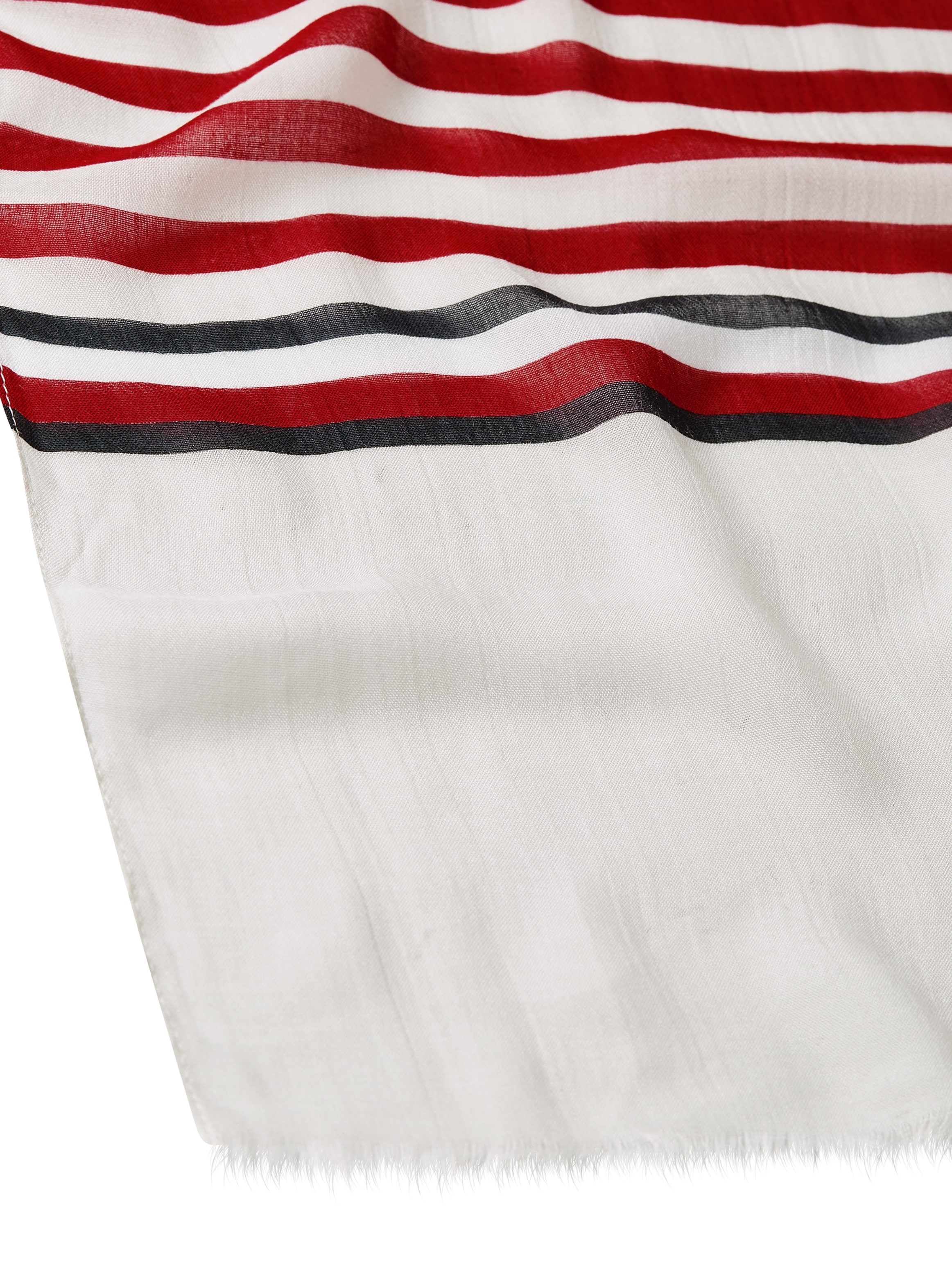 Tommy Hilfiger Schal »ESSENTIAL FLAG SCARF«, Mit Streifenmuster und Farbdetails