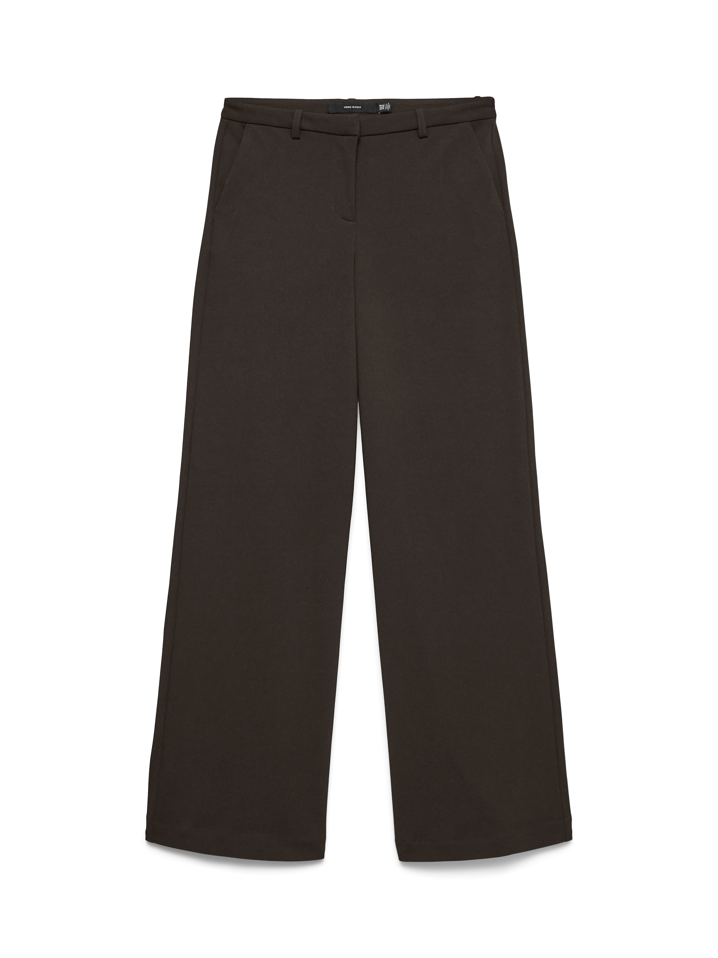 Vero Moda Anzughose »VMZAMIRA MW WIDE PANT NOOS«  Materialmix, wide fit, regular waist