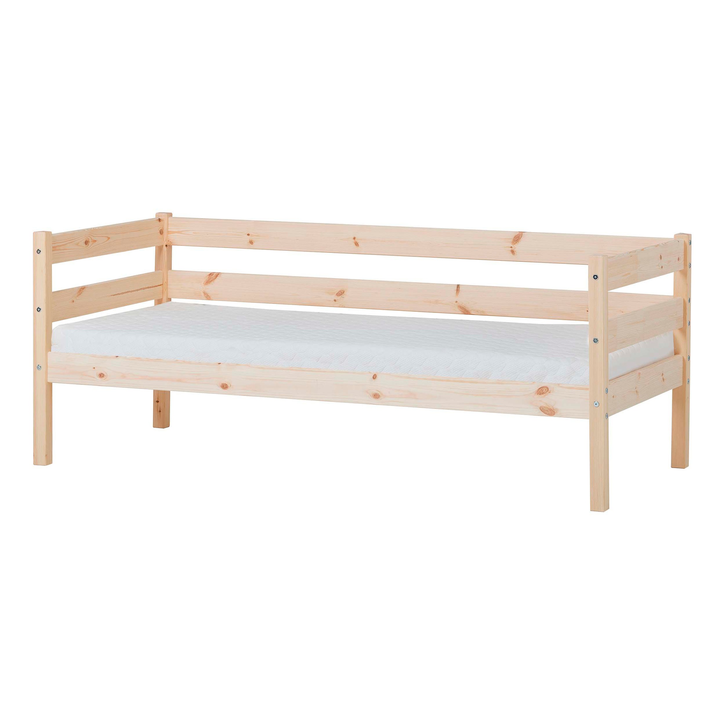 Bild von Hoppekids Einzelbett »ECO Comfort«, (Set), mit Rollrost in 8 Farben, wahlweise mit Matratze und Absturzsicherung