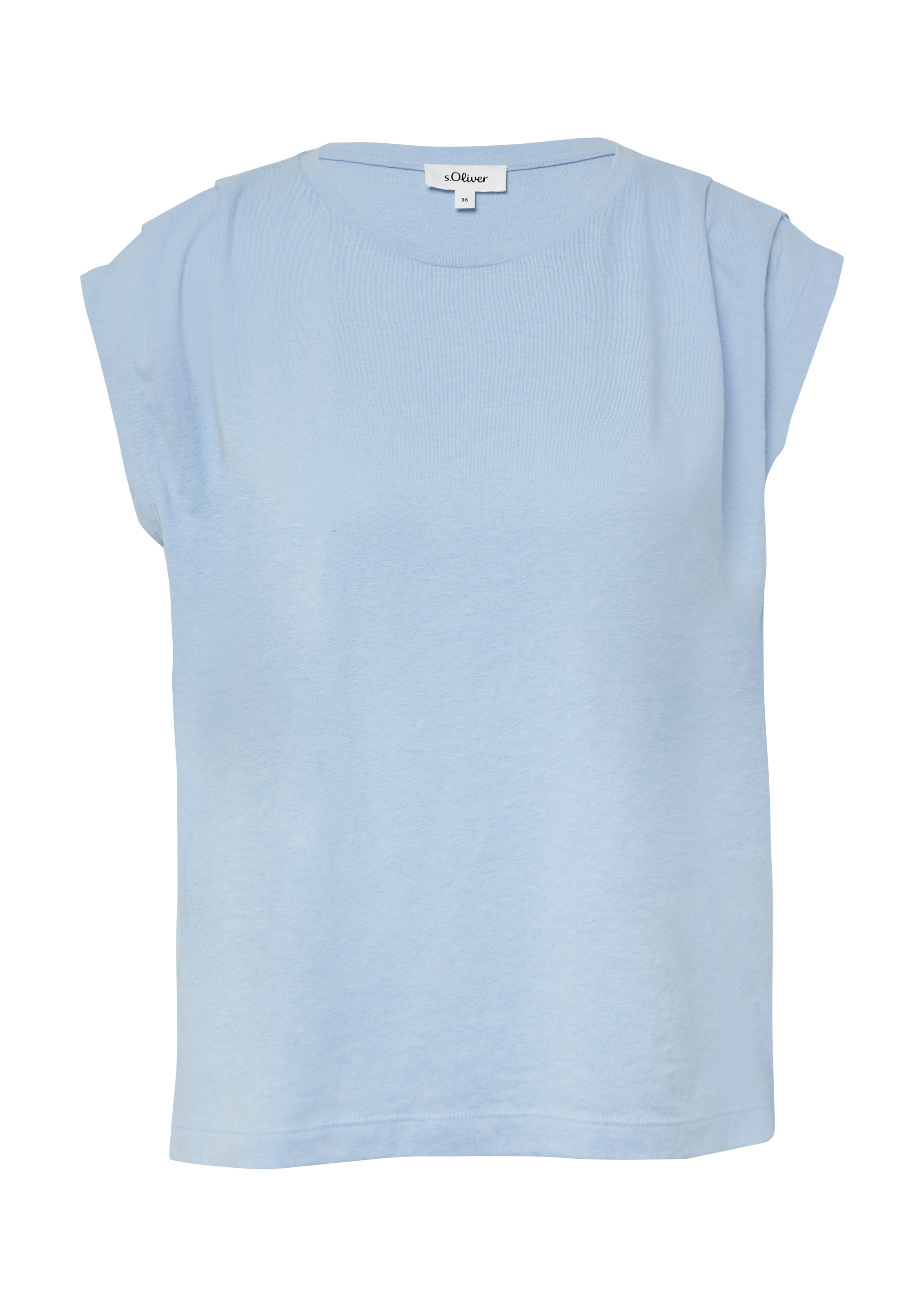 s.Oliver T-Shirt, mit Falten Details