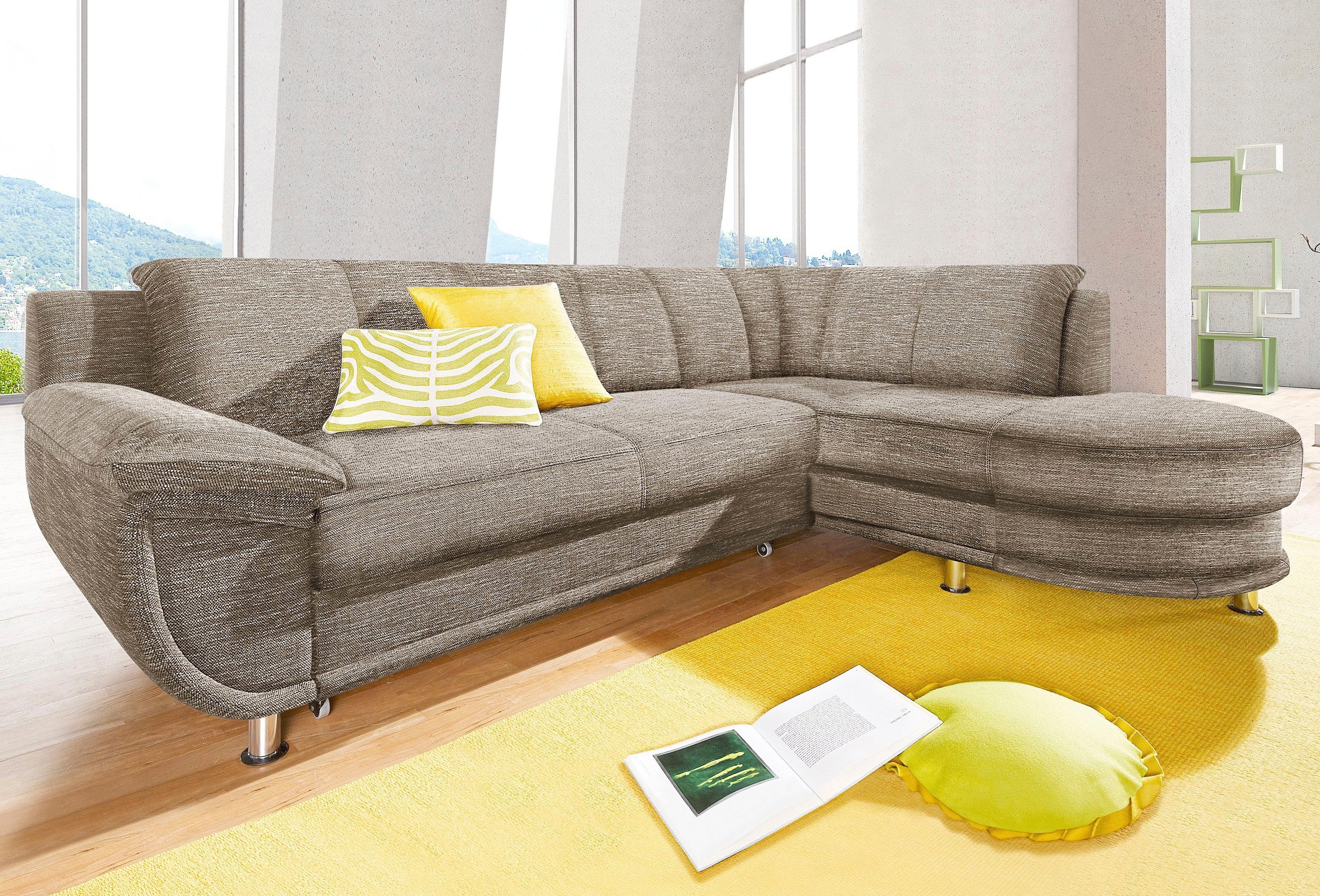 TRENDMANUFAKTUR Ecksofa »Rondo, zeitlos und elegant, OTTOs Choice, bequem, günstig online kaufen