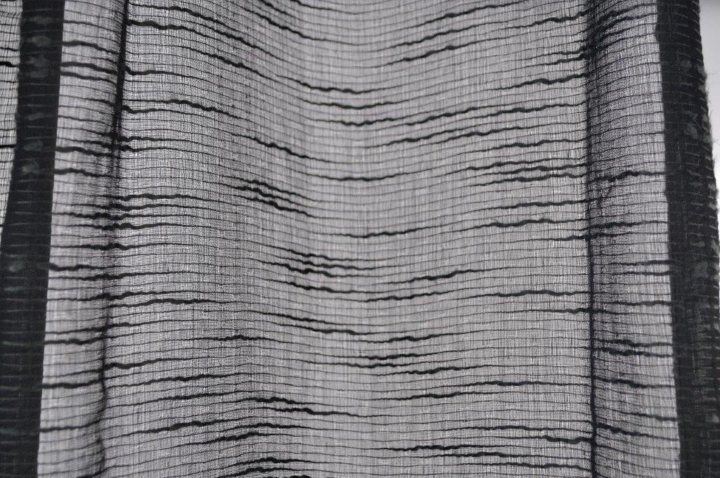 Kutti Vorhang »Celtic« Ösen 1 Stk. tlg. Gardine halbtransparent, Leinenoptik, Effektgarn