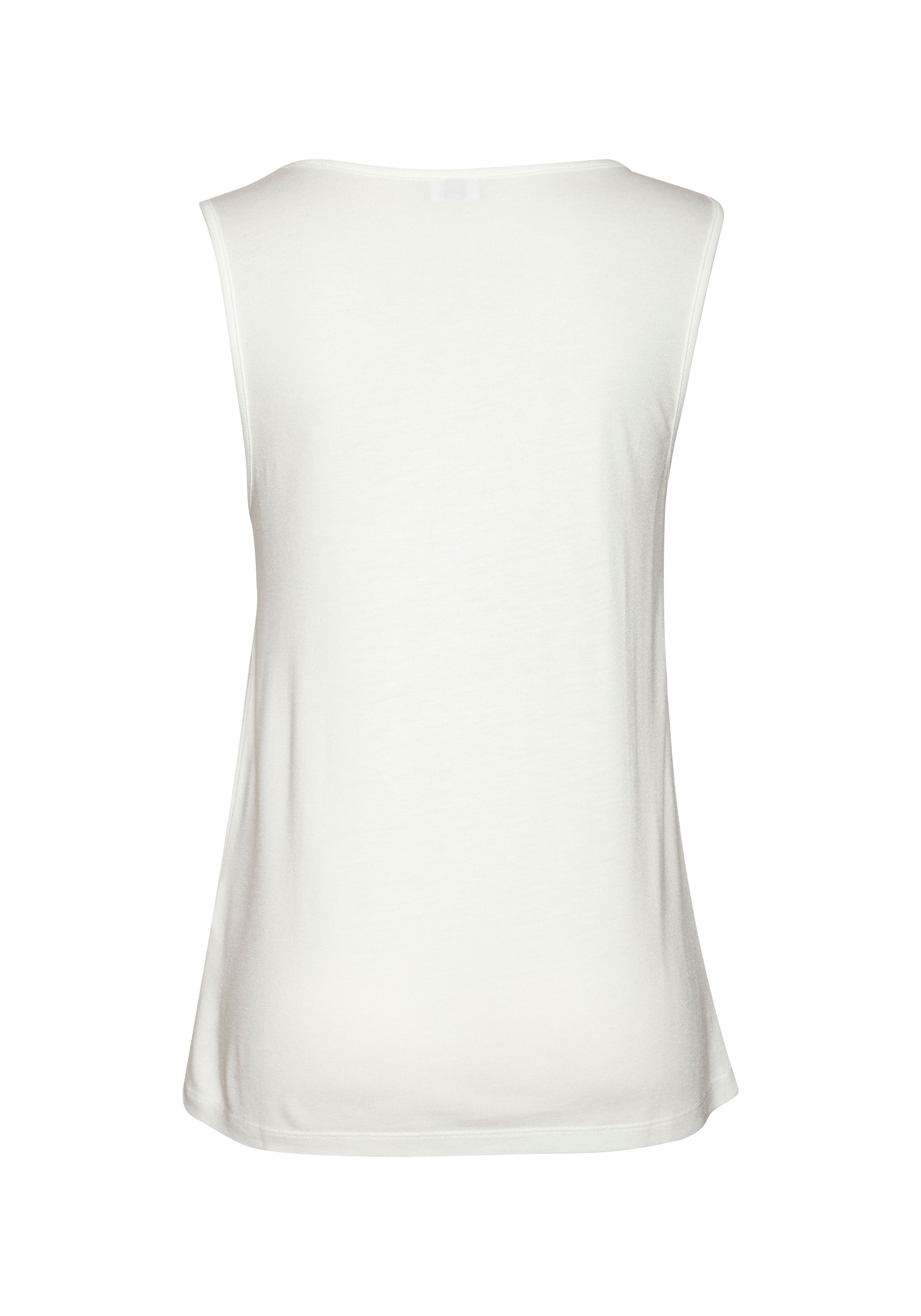 LASCANA Tanktop, mit Zierbändern, Jerseytop, modisches Damentop