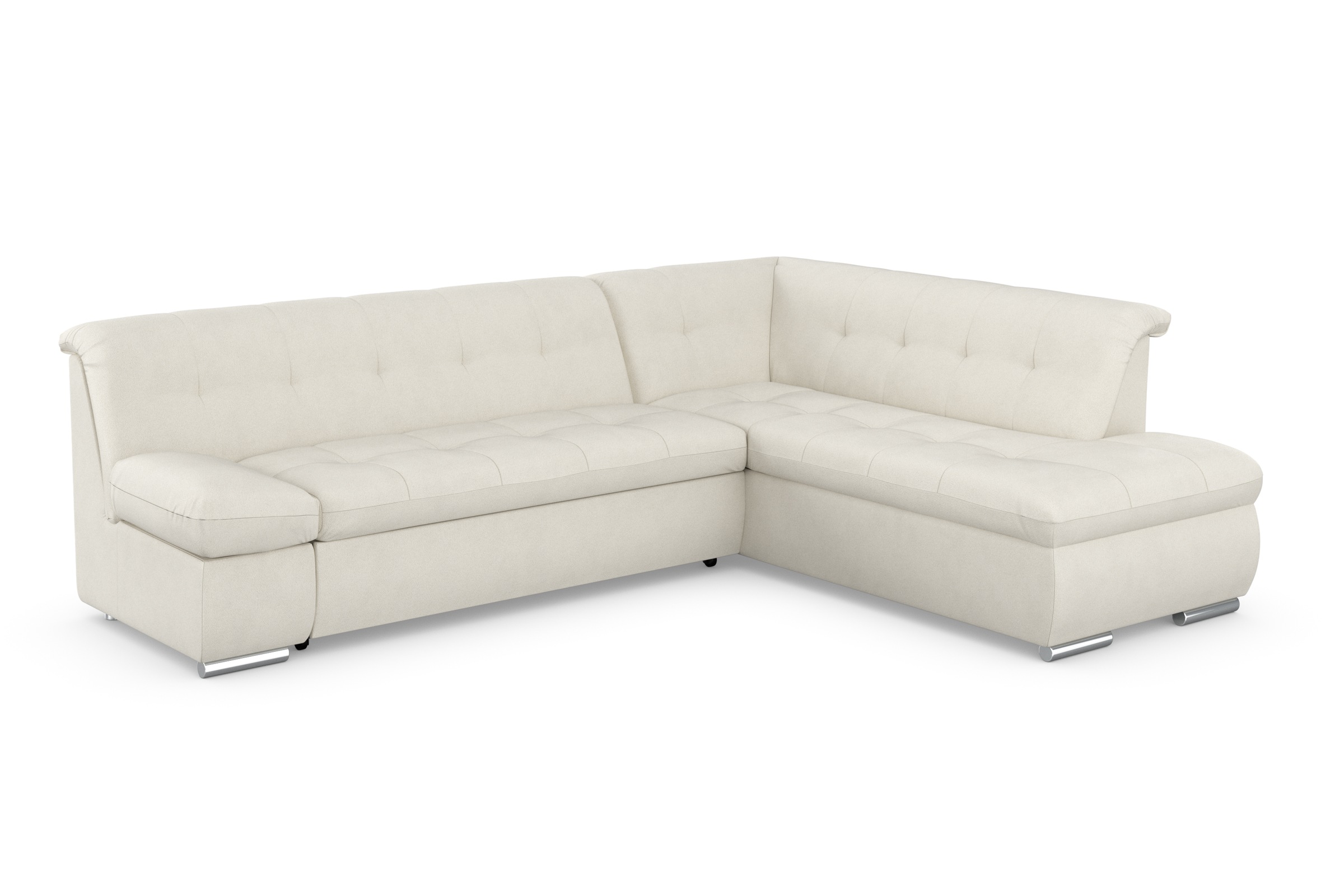DOMO collection Ecksofa »Mona L-Form«, wahlweise mit Bett- und Armlehnfunkt günstig online kaufen