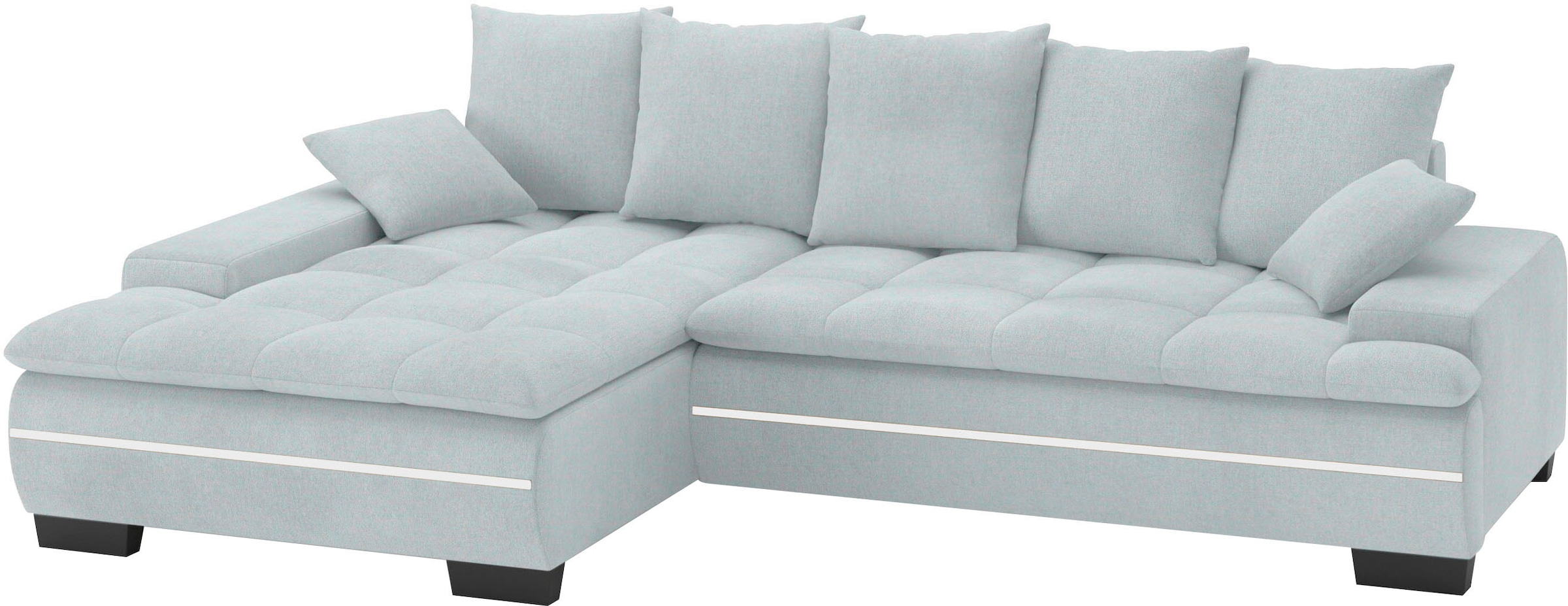 Mr. Couch Ecksofa »Haiti II, L-Form«, RGB-LED Beleuchtung, wahlweise mit Ka günstig online kaufen