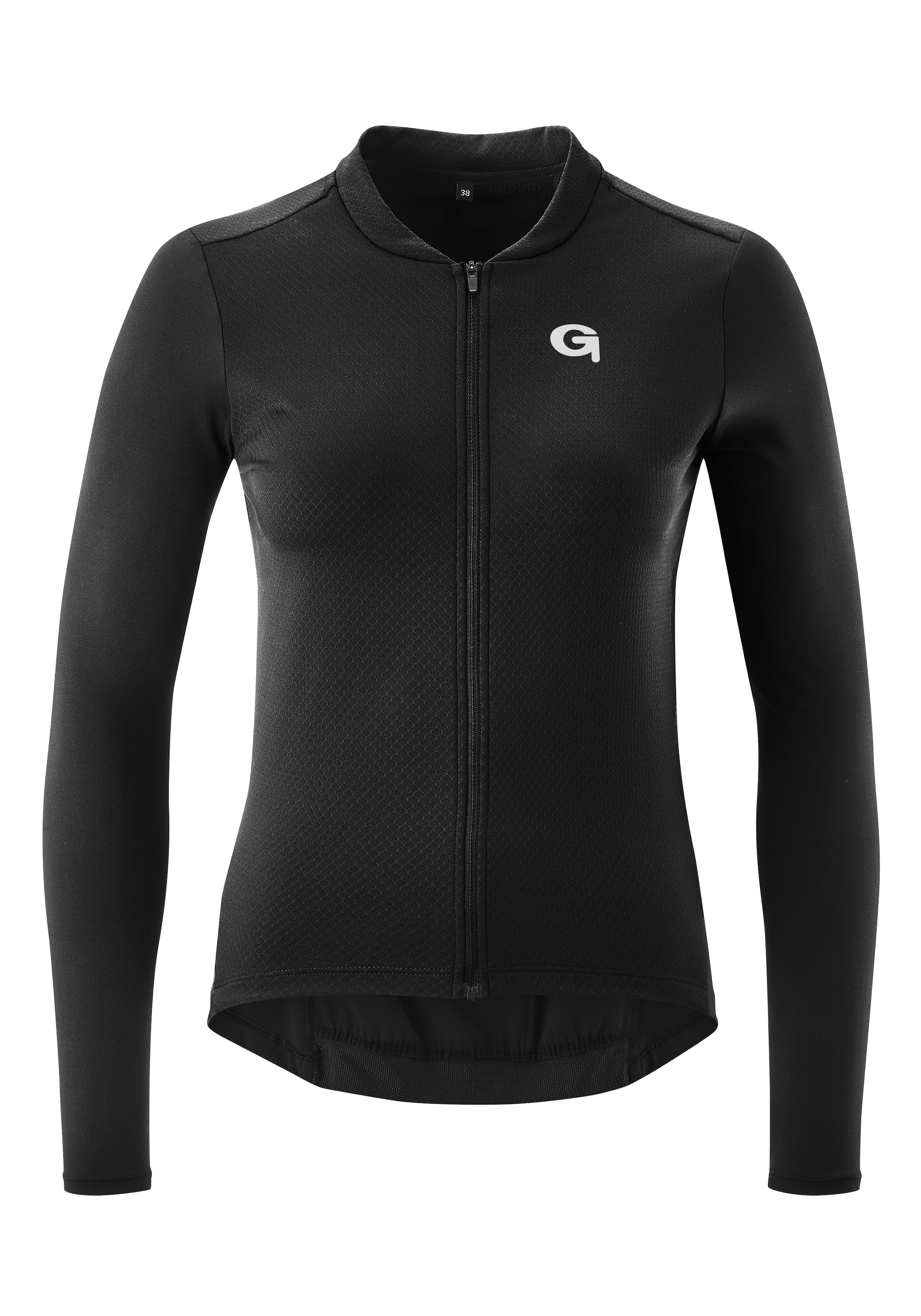 Radtrikot »SITIVO TRIKOT LONGSLEEVE W«, Damen Fahrradtrikot langarm, Full-Zip Trikot,...