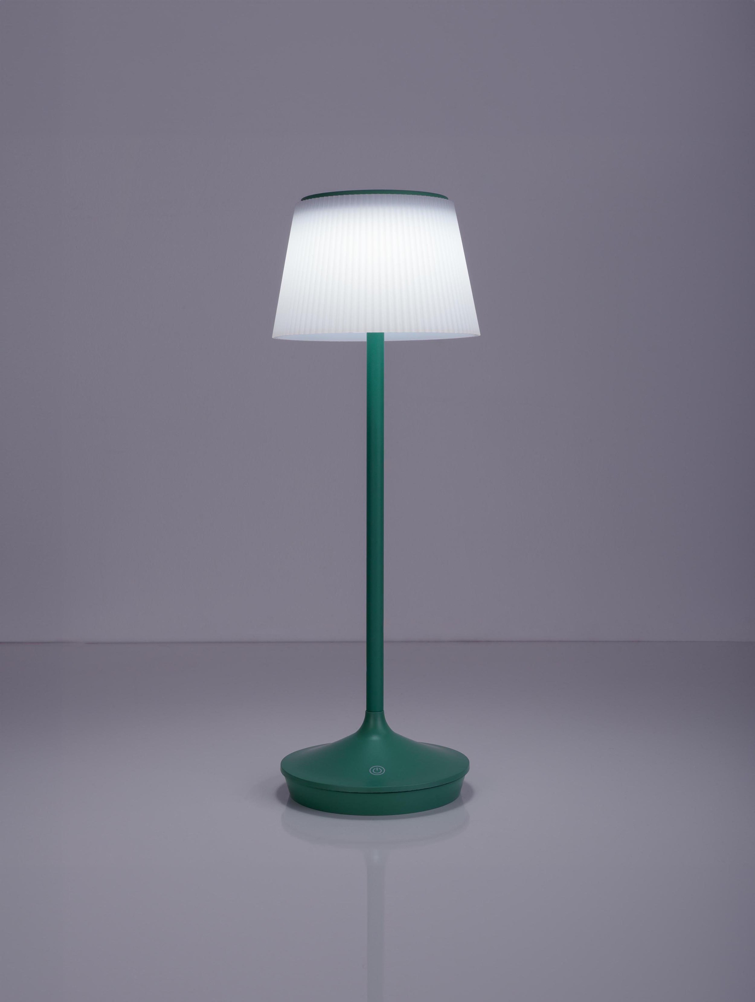näve LED Tischleuchte »Solarleuchte / Akkuleuchte "EMMI"«, 1 flammig, Leuchtmittel LED-Modul | LED fest integriert, Solarbetrieb, Akkubetrieb, CCT, Berührungssensor, Akkutischleuchte
