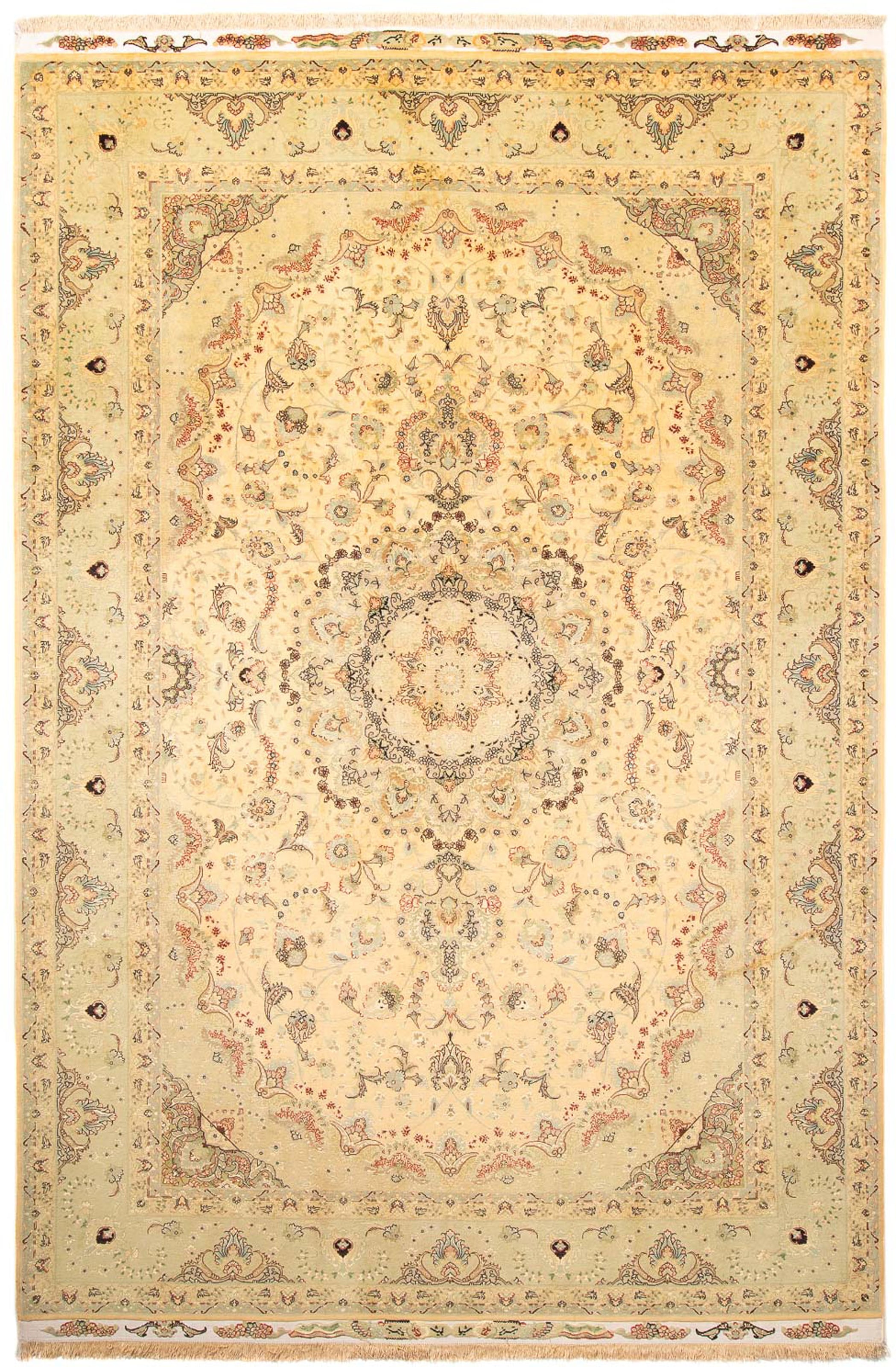 morgenland Orientteppich »Perser - Täbriz - Royal - 312 x 200 cm - beige«, günstig online kaufen