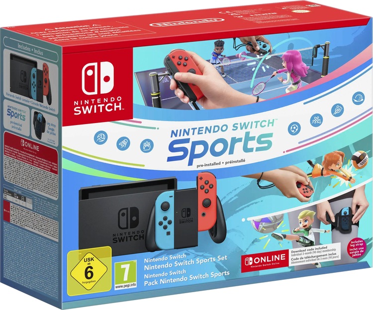 Spielekonsole »r/b + Switch Sports«