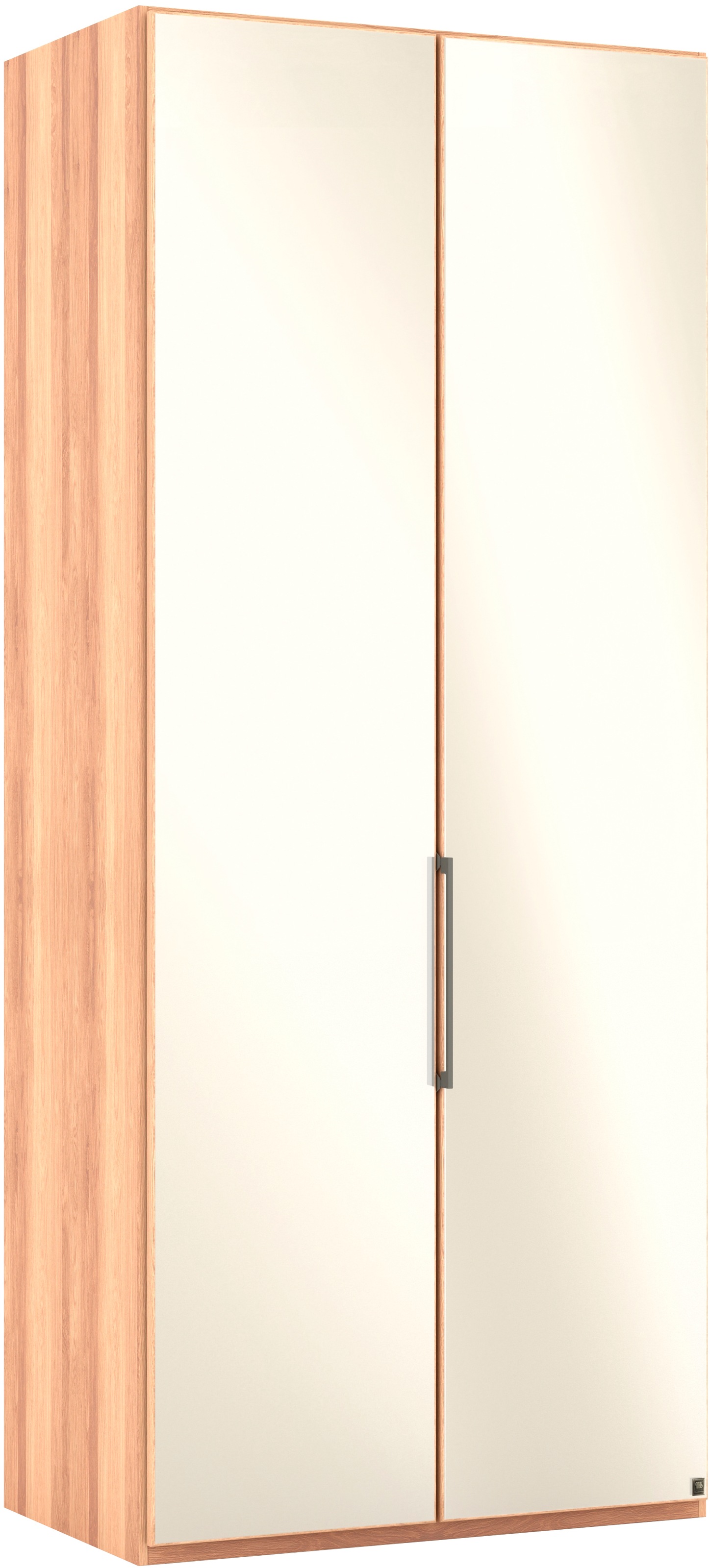 Musterring Drehtürenschrank »Sorrent, Kleiderschrank, Schrank, teilmassiv Eiche«, (mit Türdämpfern, in 5 Breiten & 2 Höhen, extra Böden, MADE IN GERMANY), Türen Eiche massiv oder als Parsol-Bronze-Spiegel, verschiedene Maße