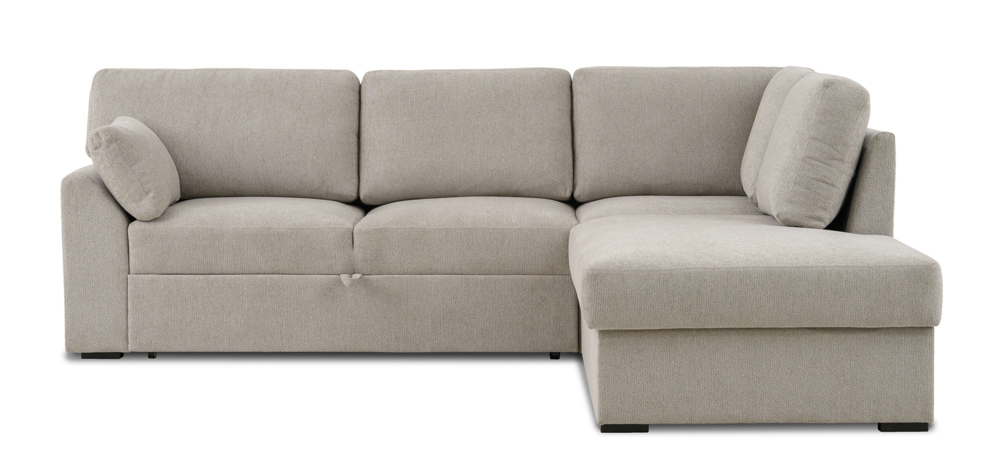 Home affaire Ecksofa Citry, Breite 242 cm, Chenille, Bettfunktion, Bettkast günstig online kaufen