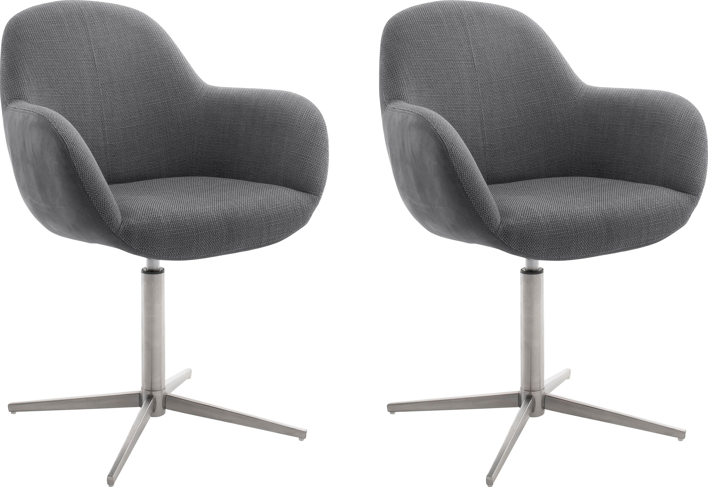 MCA furniture Esszimmerstuhl »Melrose«, (Set), 2 St., Stuhl 360°drehbar mit günstig online kaufen