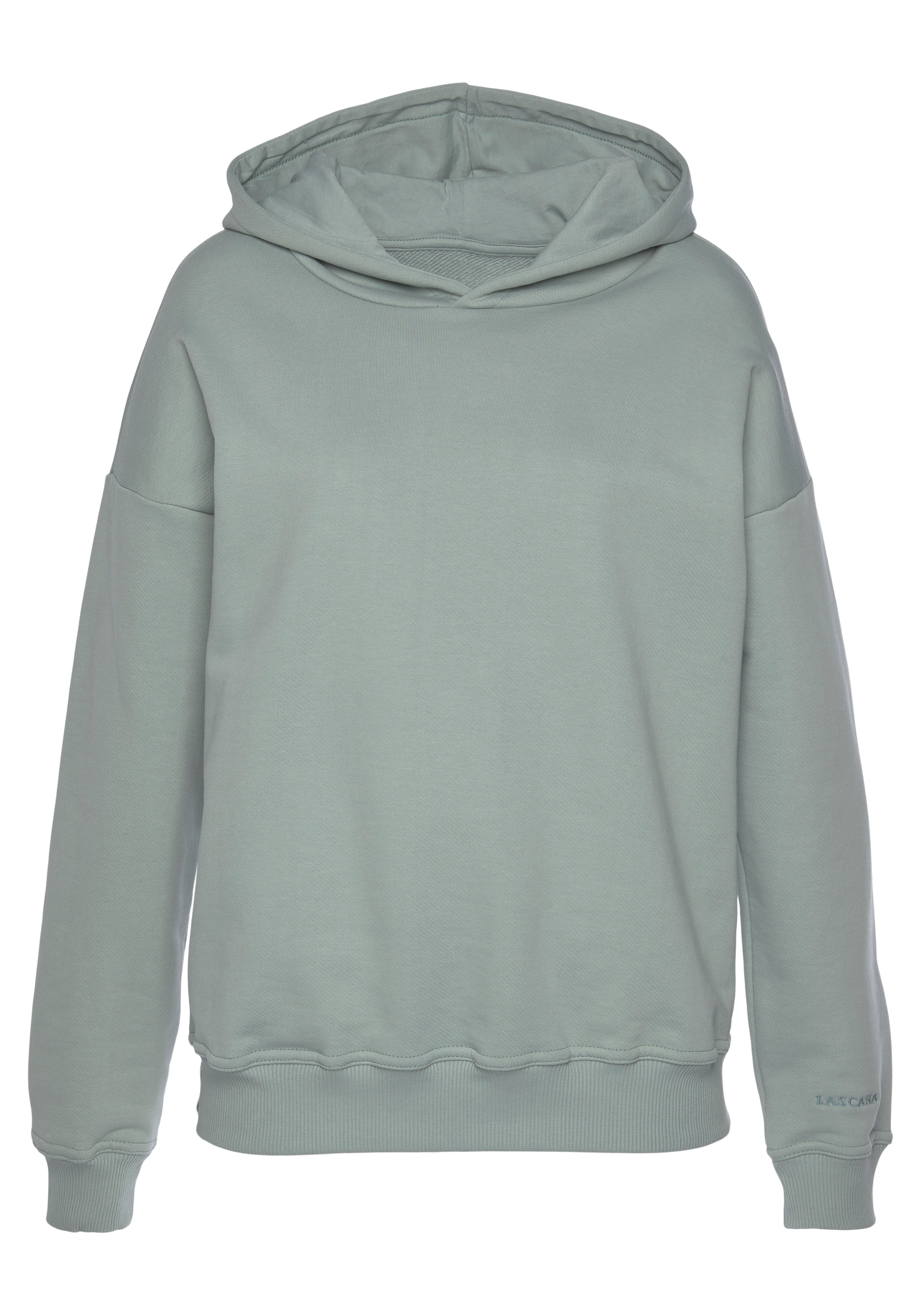 LASCANA Hoodie »-Kapuzensweatshirt«, aus organischer Baumwolle, Loungewear, Loungeanzug, Hoodie