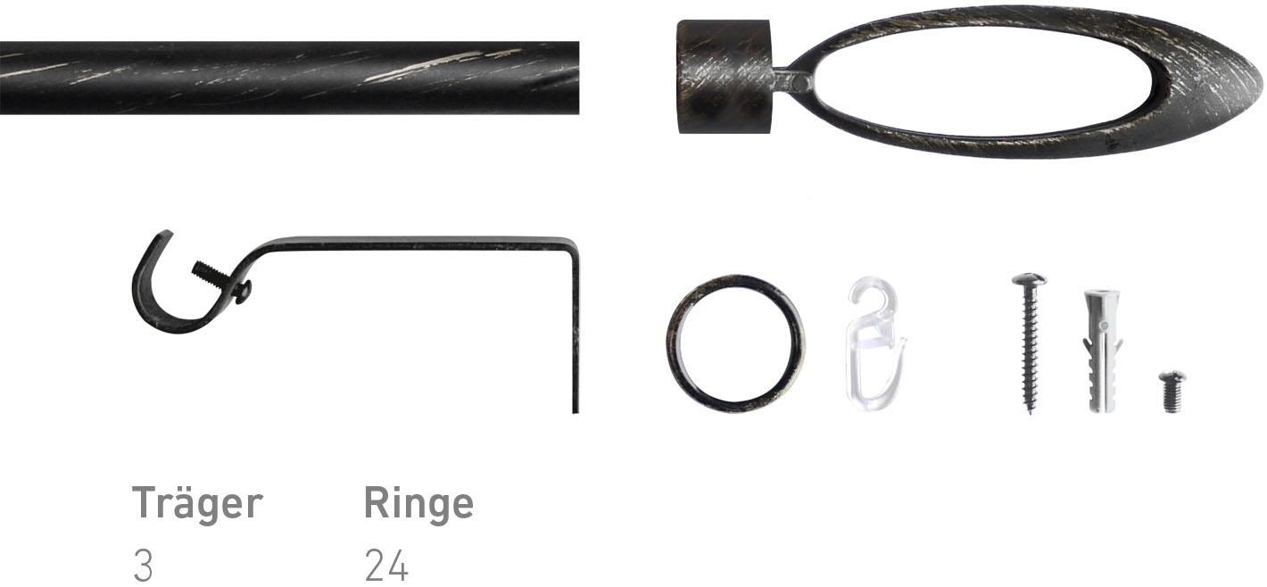 Good Life Gardinenstange »Milena« Ø 13 mm 1 läufig-läufig ausziehbar günstig online kaufen