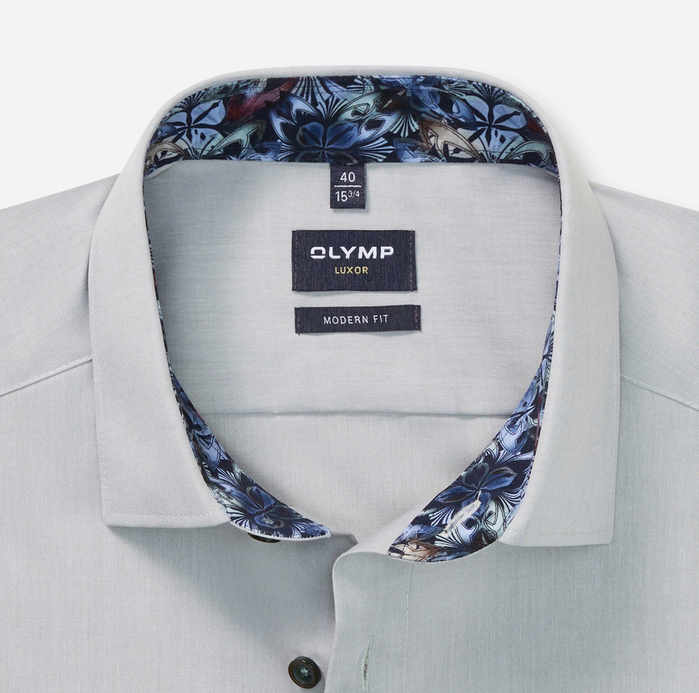 OLYMP Langarmhemd »Luxor modern fit«, Businesshemd, modern fit, New-Kentkragen