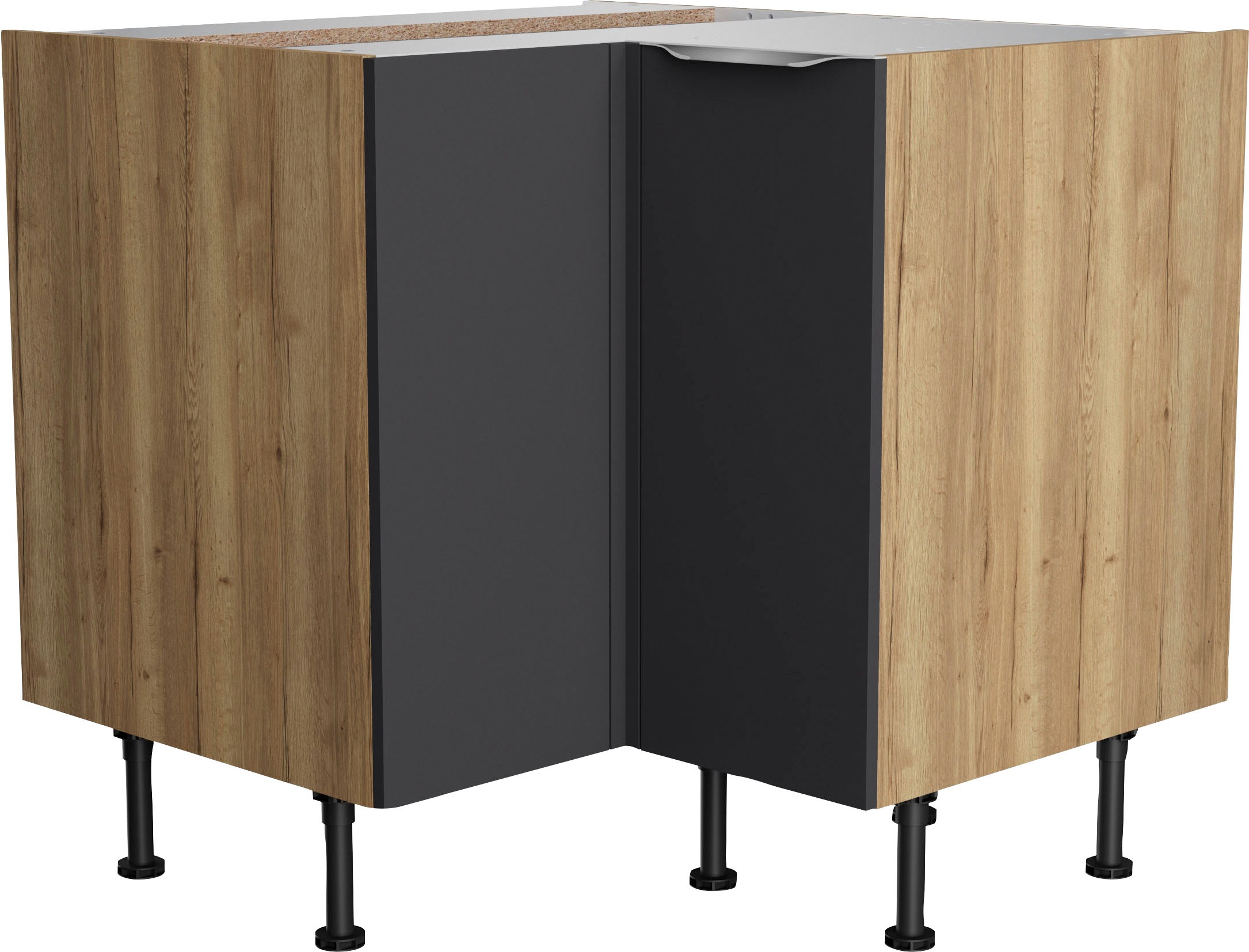 KOCHSTATION Eckunterschrank »KS-Aken« günstig online kaufen