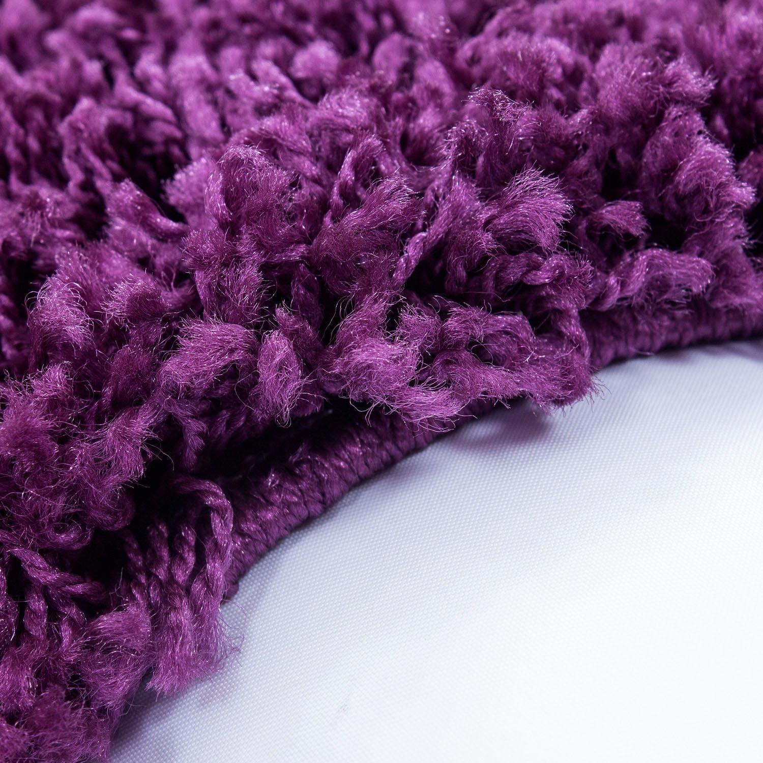 2. Bild von Ayyildiz Teppiche Hochflor-Teppich »Life Shaggy 1500«, rund, Wohnzimmer, Langflor, Schlafzimmer, große Farbauswahl